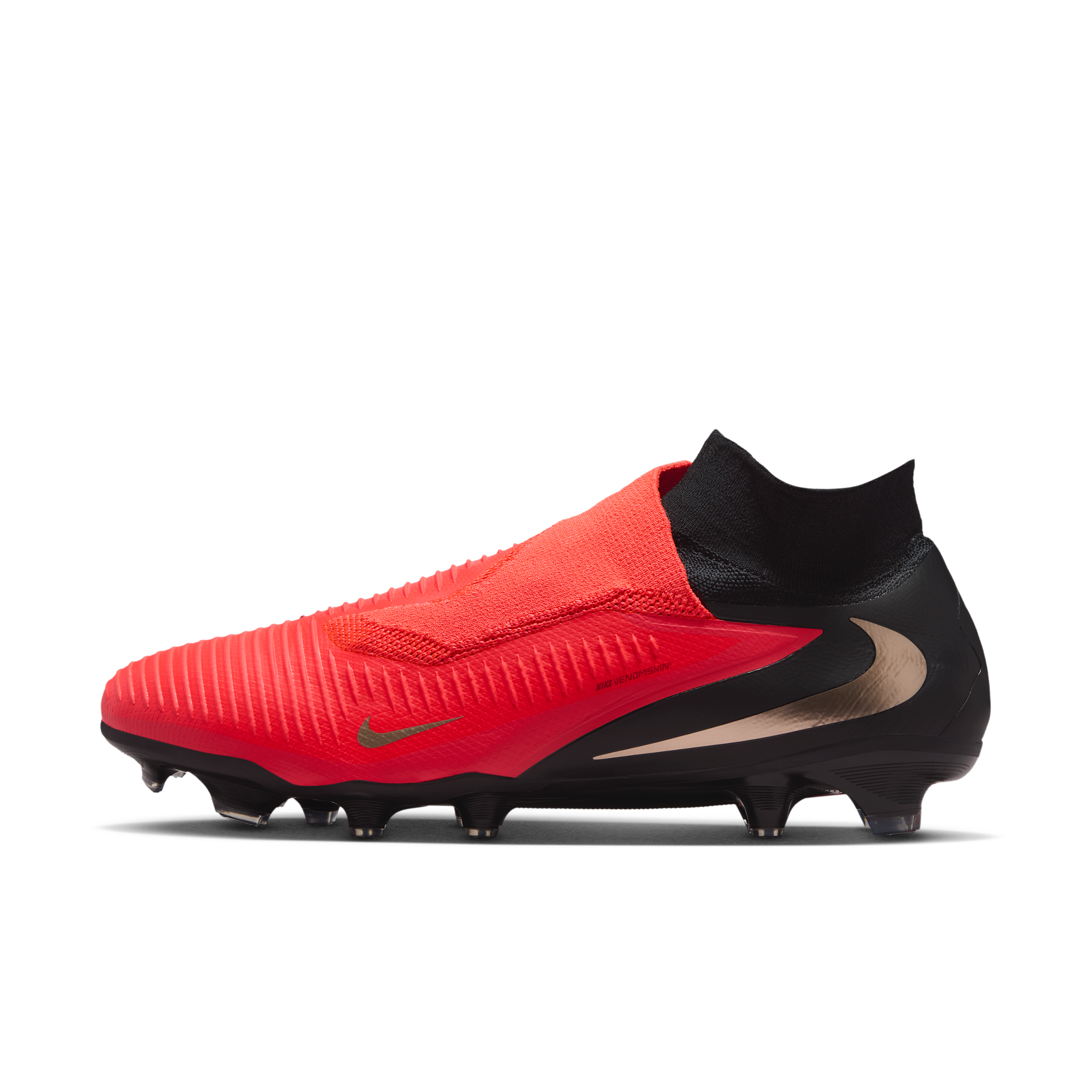 Korki piłkarskie na twardą murawę Nike Phantom 6 High Pro - Czerwony