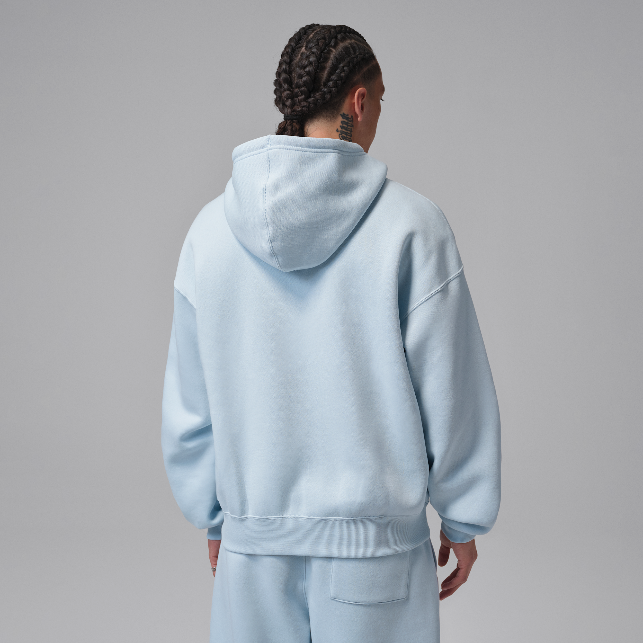 Thumbnail - Jordan Brooklyn Fleece Oversized Kapuzenjacke (Herren) - Blau
