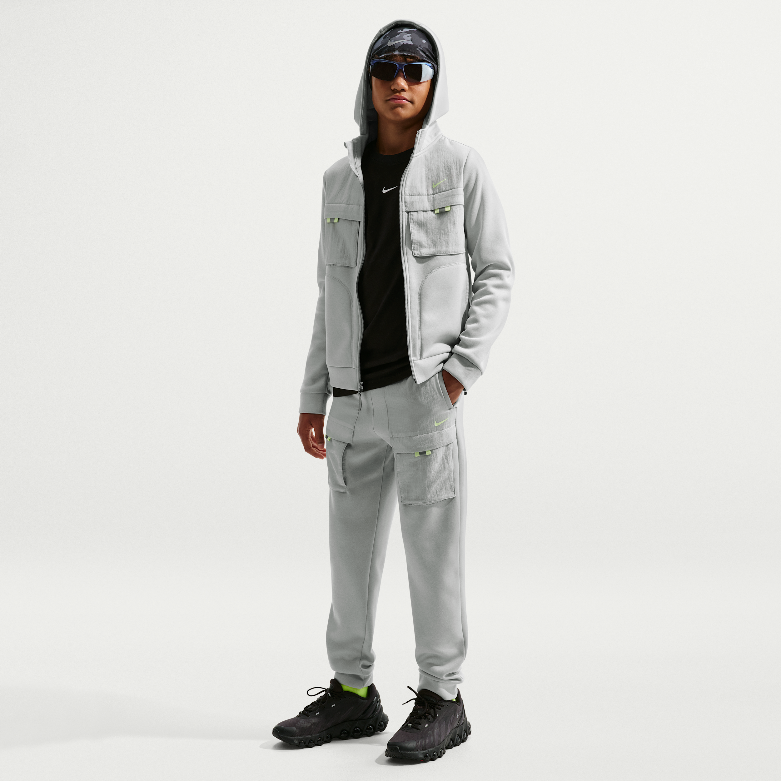 Pantaloni Nike City Utility – Ragazzo/a - Grigio