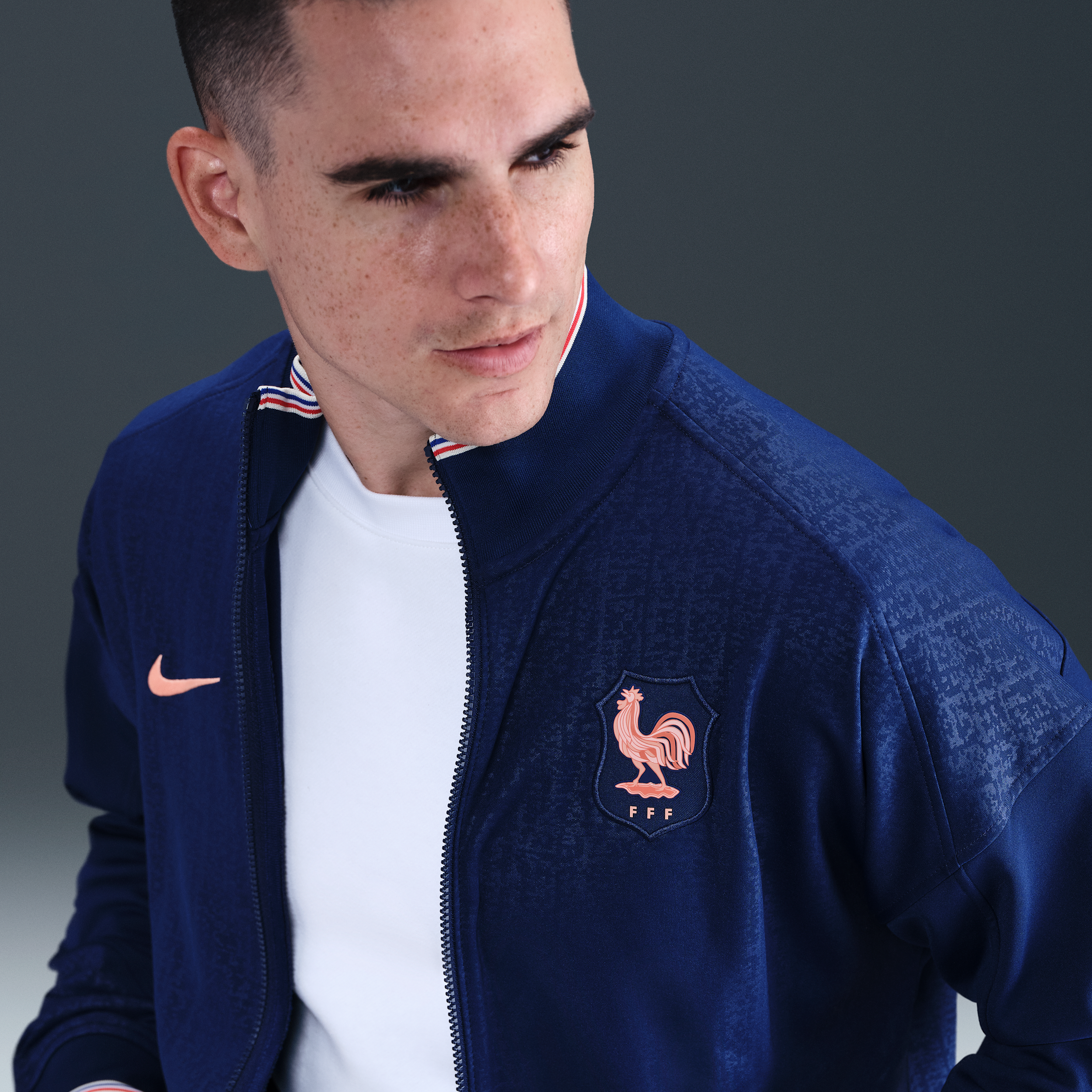 Thumbnail - FFF Academy Pro Nike Dri-FIT Fußball-Hymnenjacke (Herren) - Blau