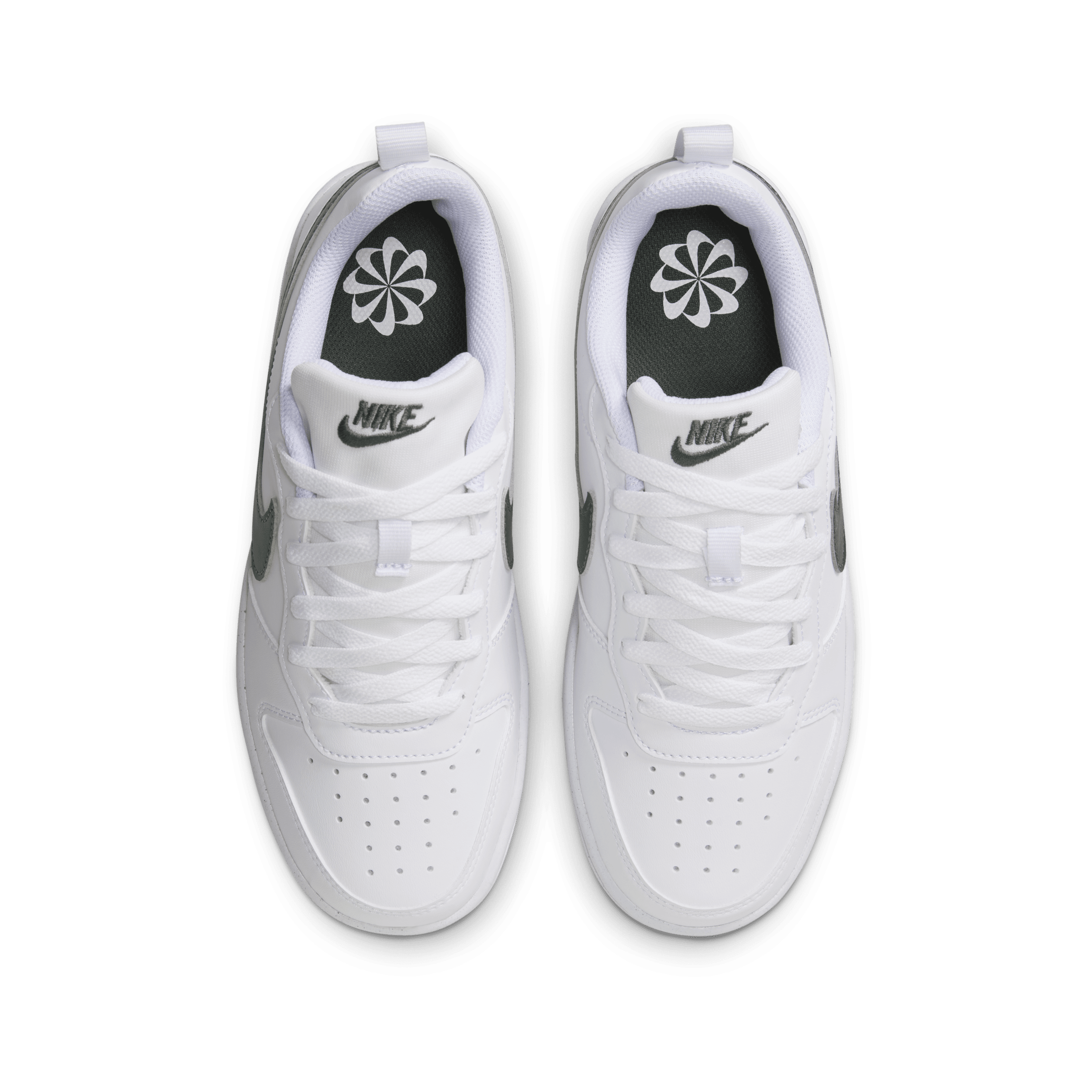 Chaussure Nike Court Borough Low Recraft pour ado - Blanc