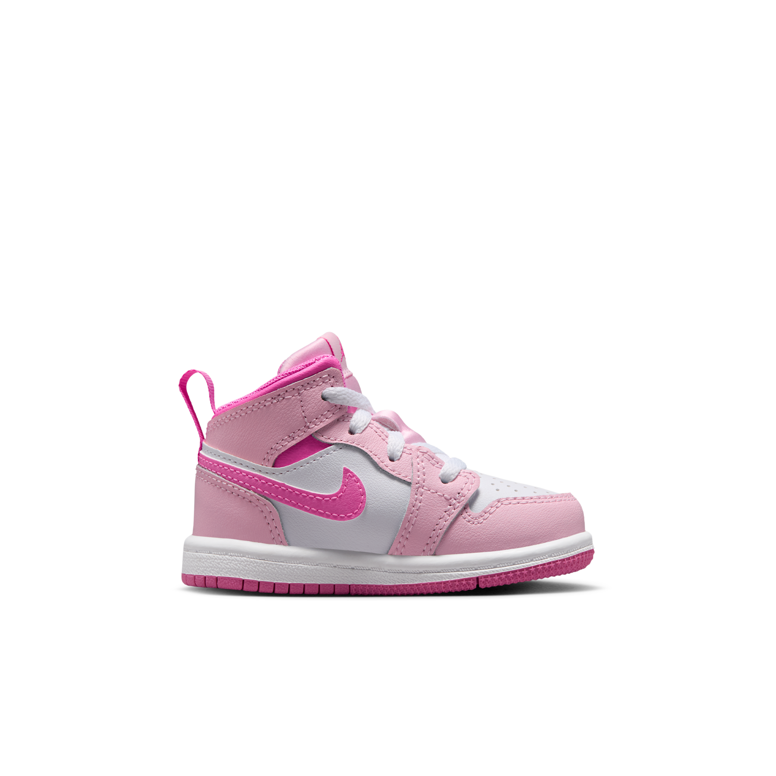 Air Jordan 1 Mid TD 'Pink Foam' | Infant Size 9 - DQ8425-601