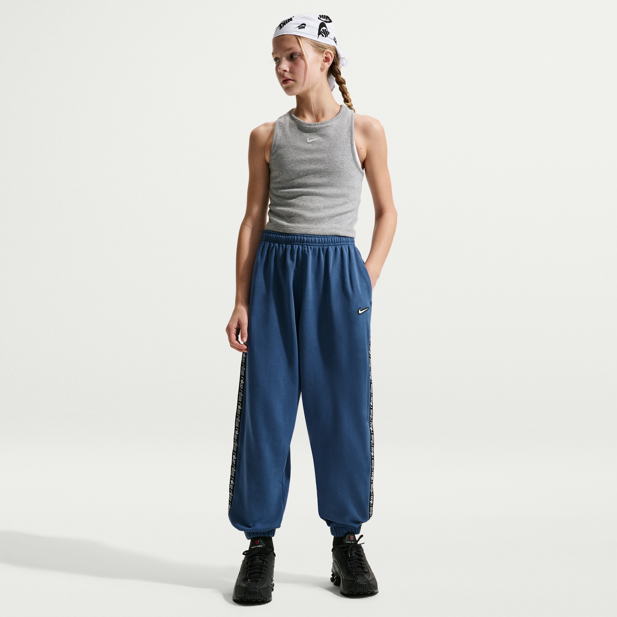 Pantaloni in fleece Nike – Ragazza - Blu