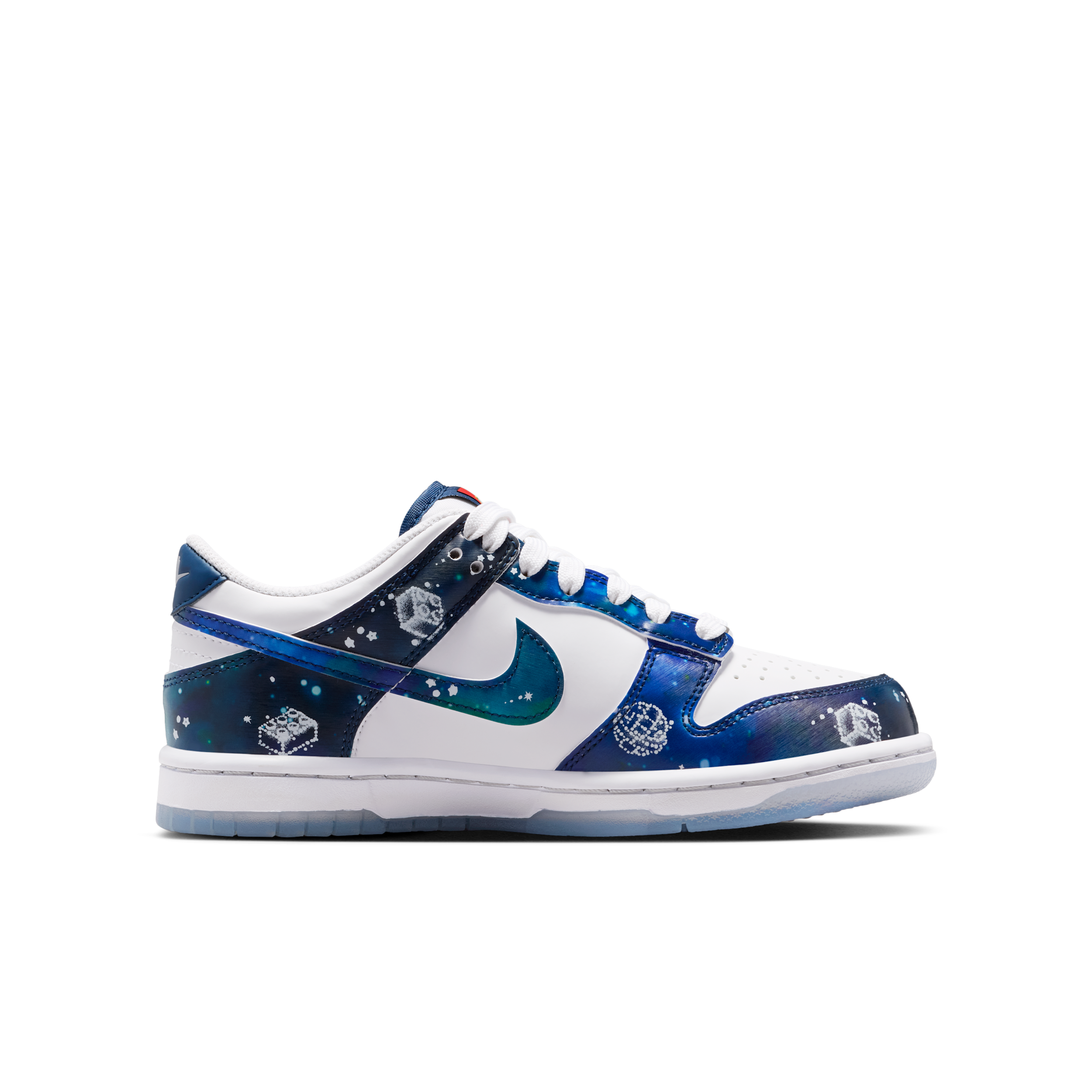 Thumbnail - Nike Dunk Low x LEGO® Kollektion Schuh (ältere Kinder) - Weiß