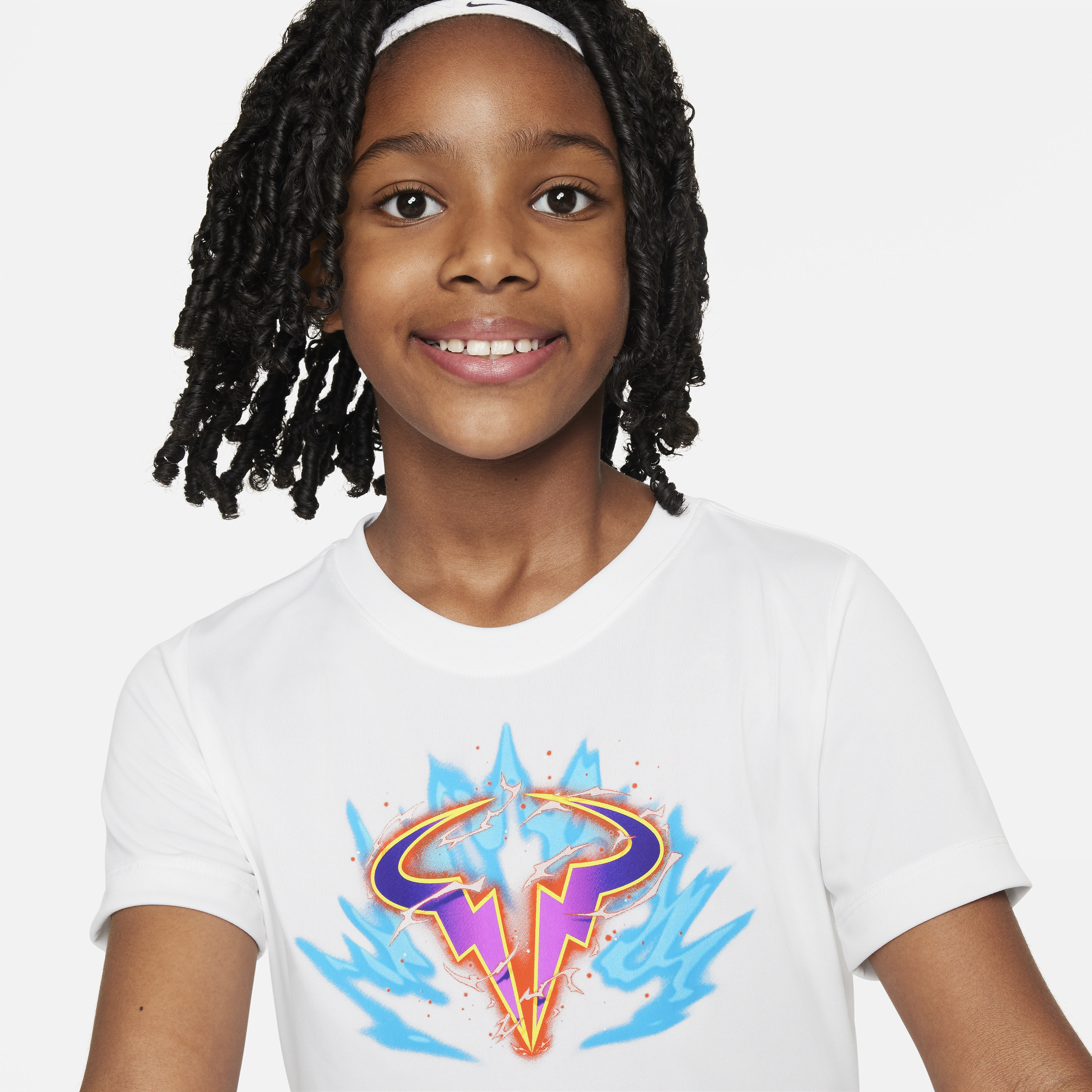 Nike Rafa Dri-FIT T-shirt voor kids Wit