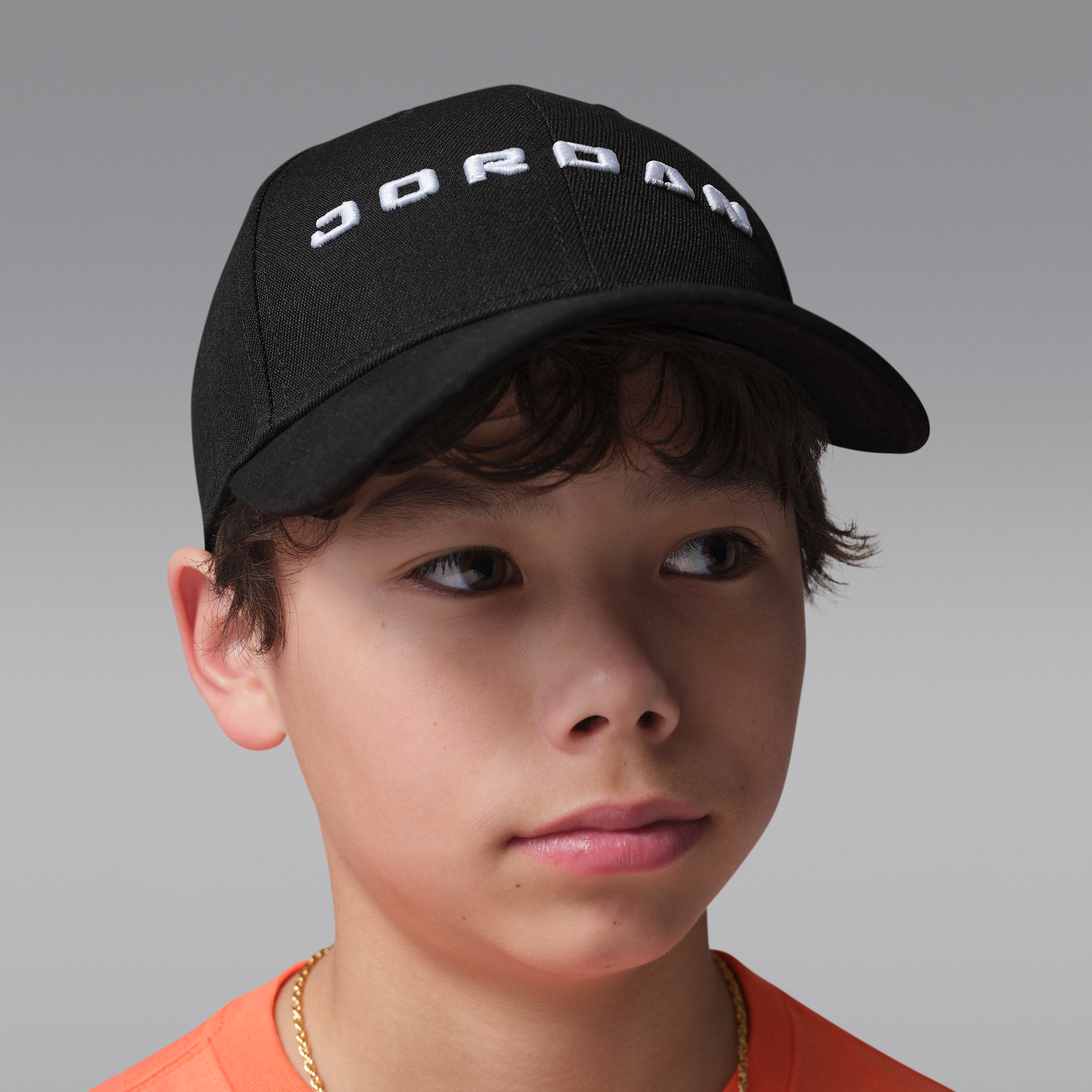 Thumbnail - Jordan strukturierte Strapback-Cap (ältere Kinder) - Schwarz