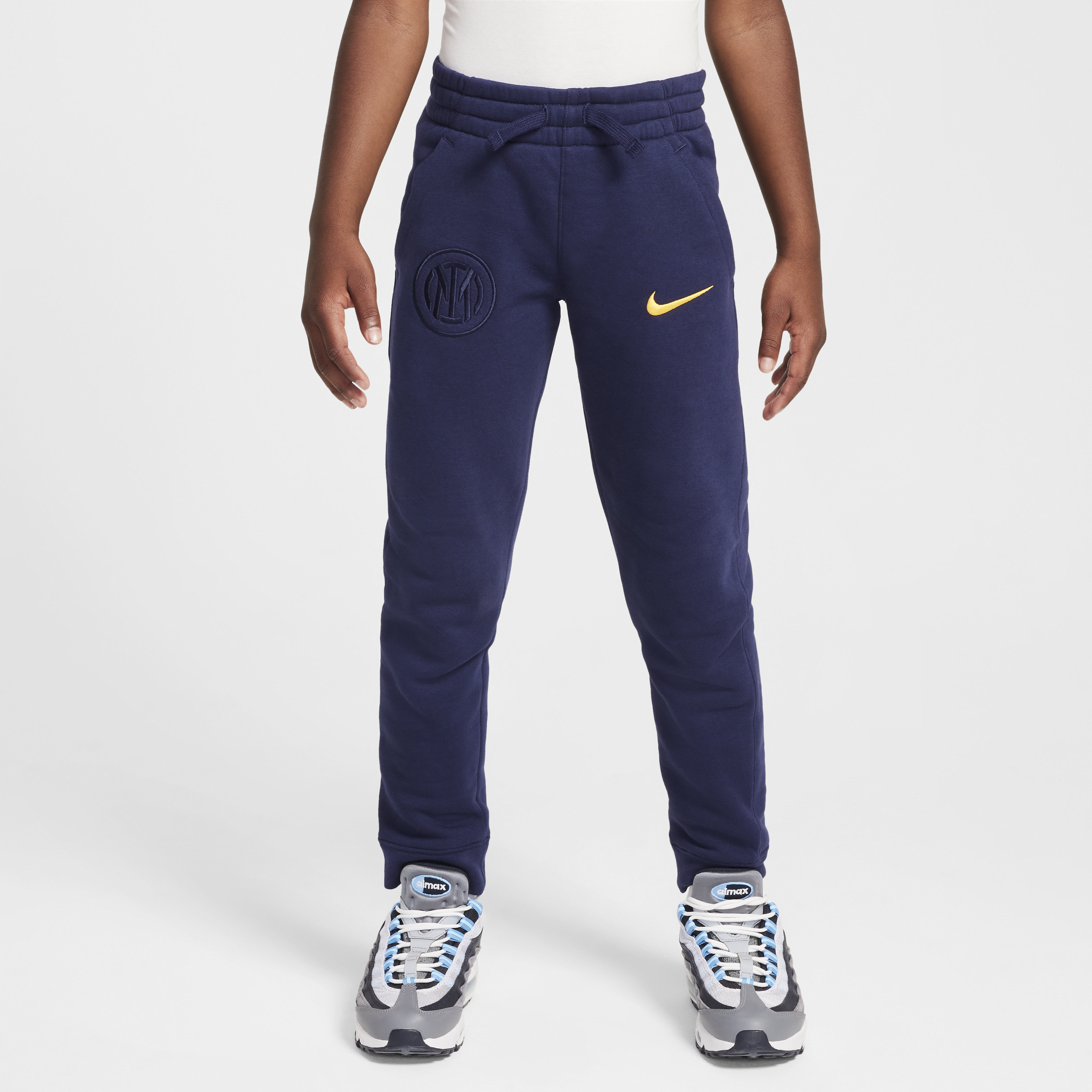 Pantalon de jogging Nike Football Inter Milan Club Fleece 3e tenue pour ado (garçon) - Bleu