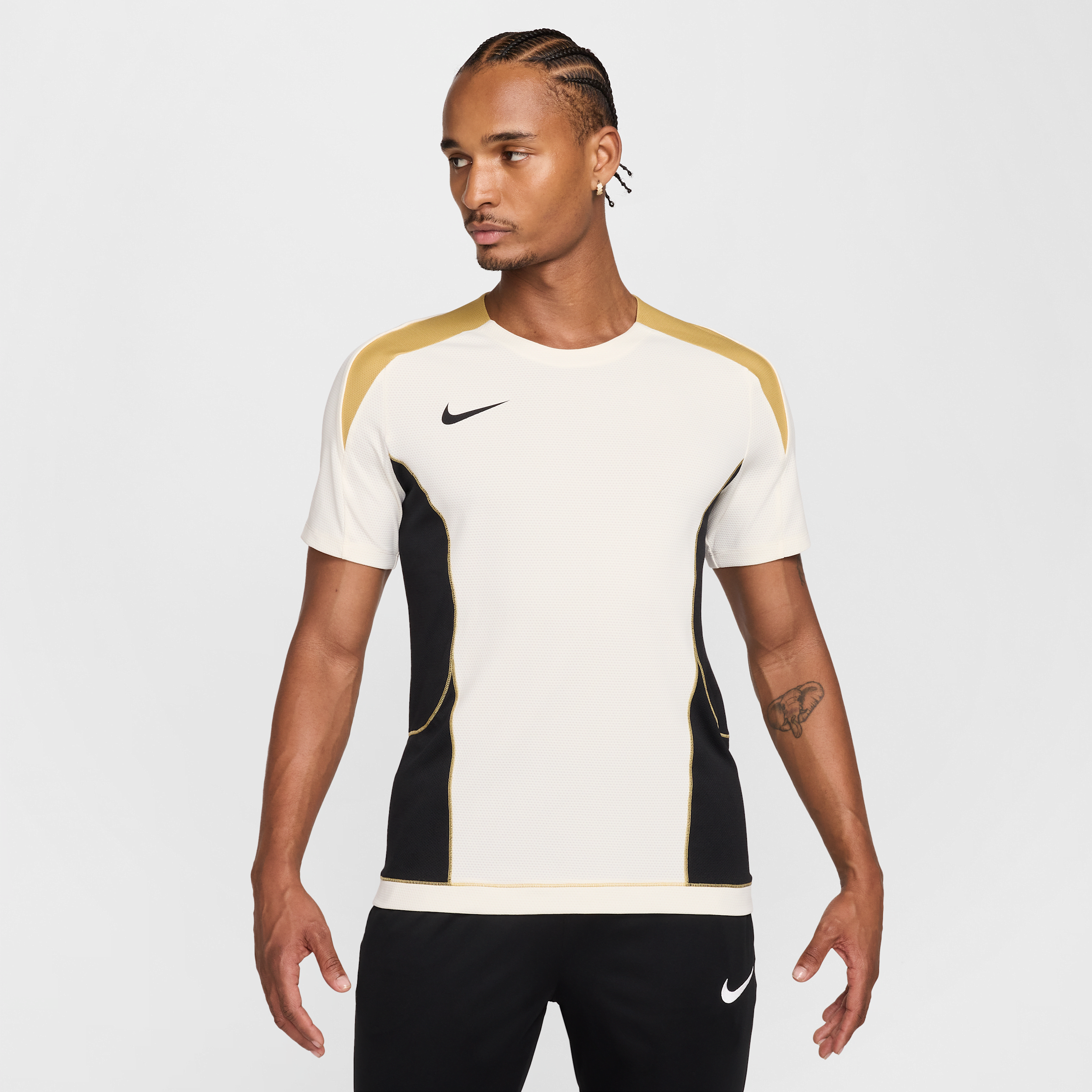 Thumbnail - Nike Strike+ Dri-FIT Kurzarm-Fußballoberteil (Herren) - Braun