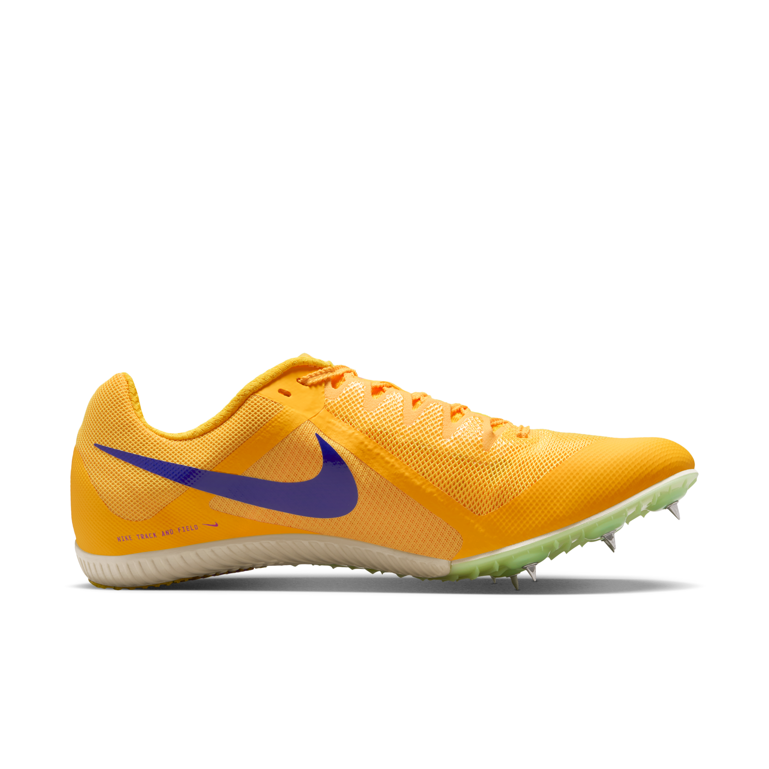 Nike Zoom Rival Multi friidrettspiggsko til mangekamp - Gul - FZ9664-800