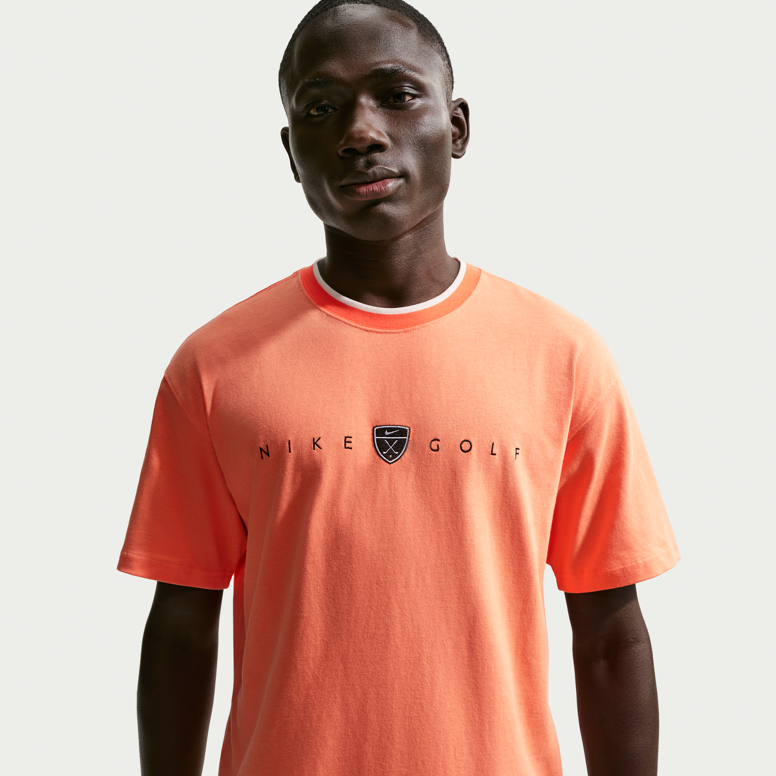 Thumbnail - Nike Golf-T-Shirt in weiter Passform (Herren) - Orange