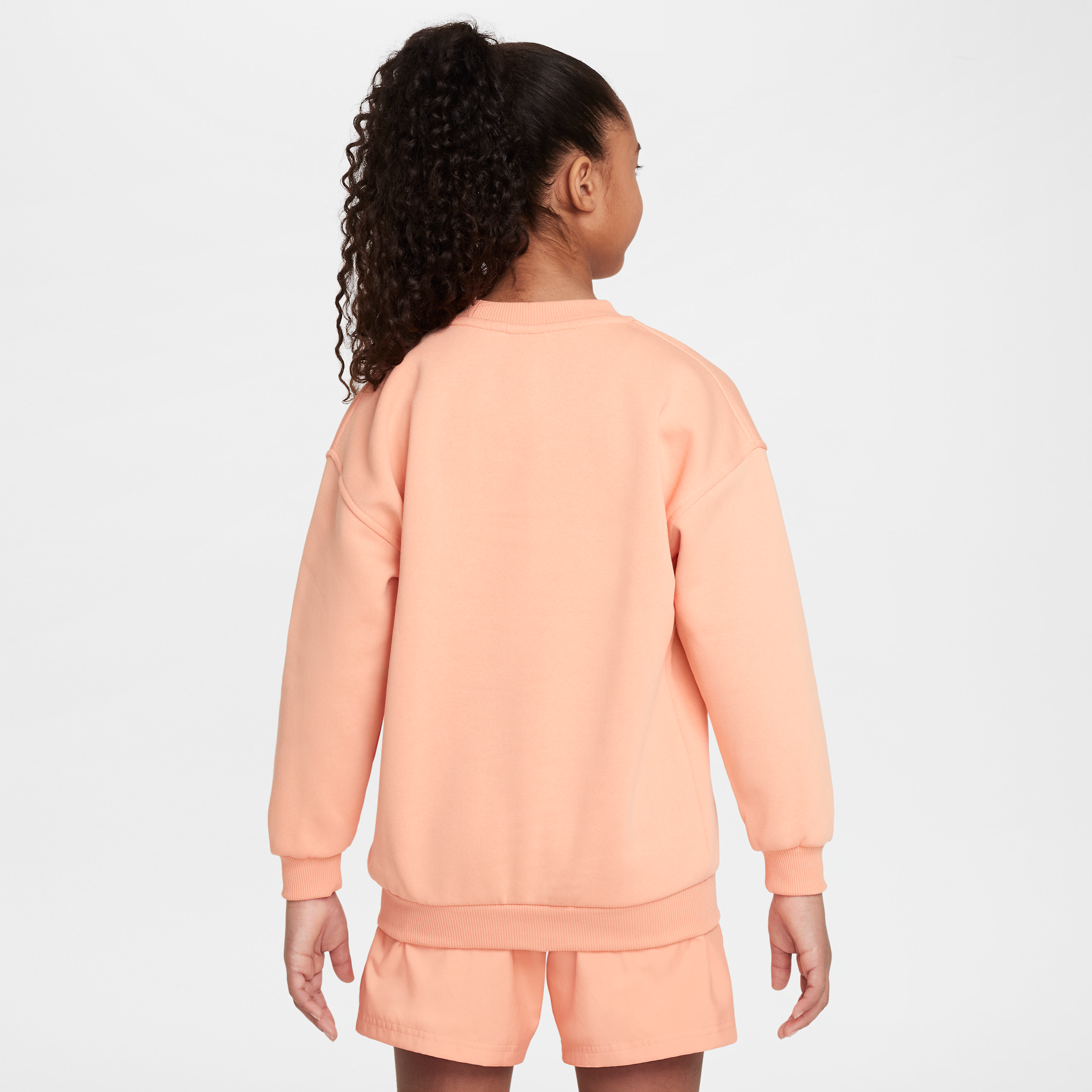 Thumbnail - Nike Sportswear Club Fleece Oversize-Sweatshirt (ältere Kinder) - Orange
