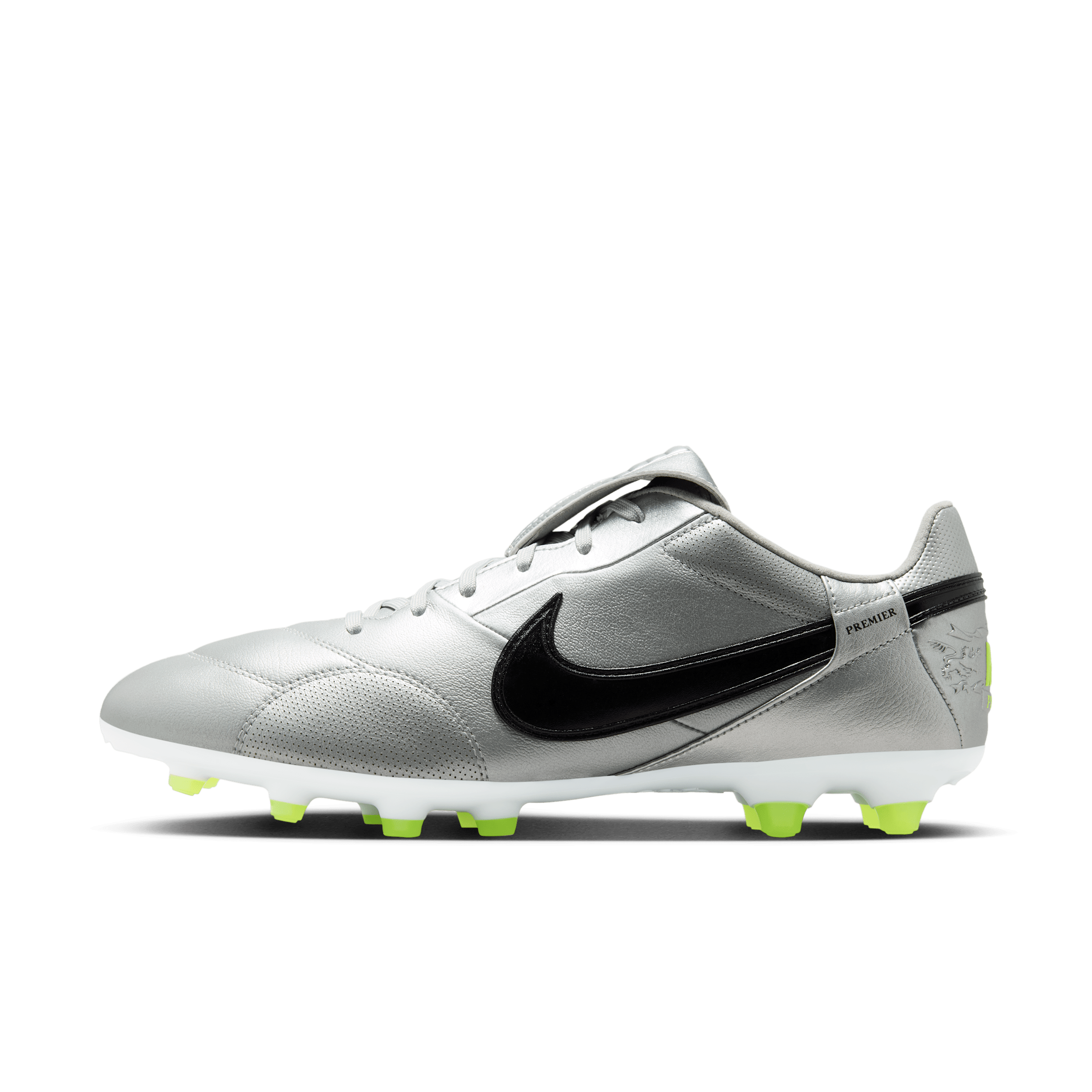 Thumbnail - Nike Premier 3 FG Low-Top Fußballschuh - Grau