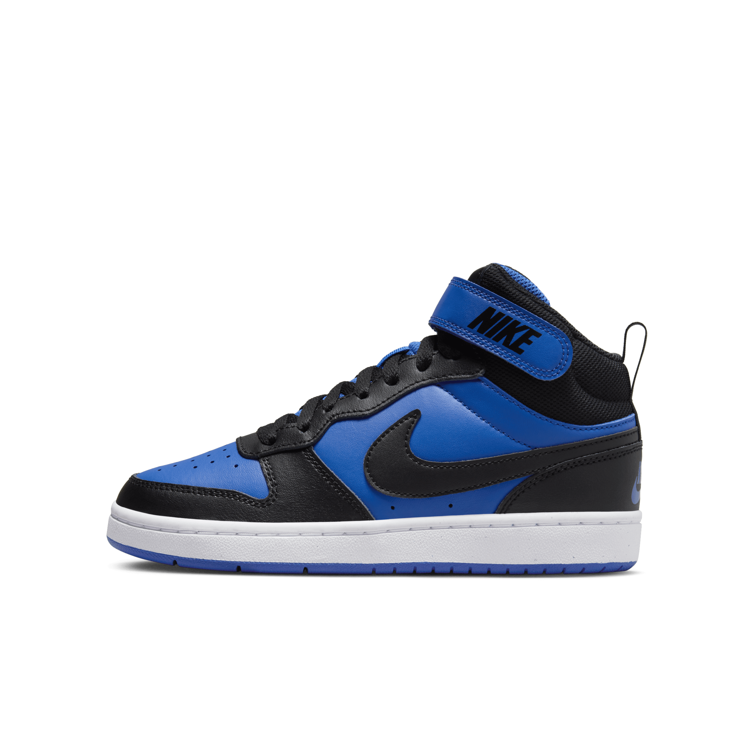 Nike Court Borough kindersneaker blauw