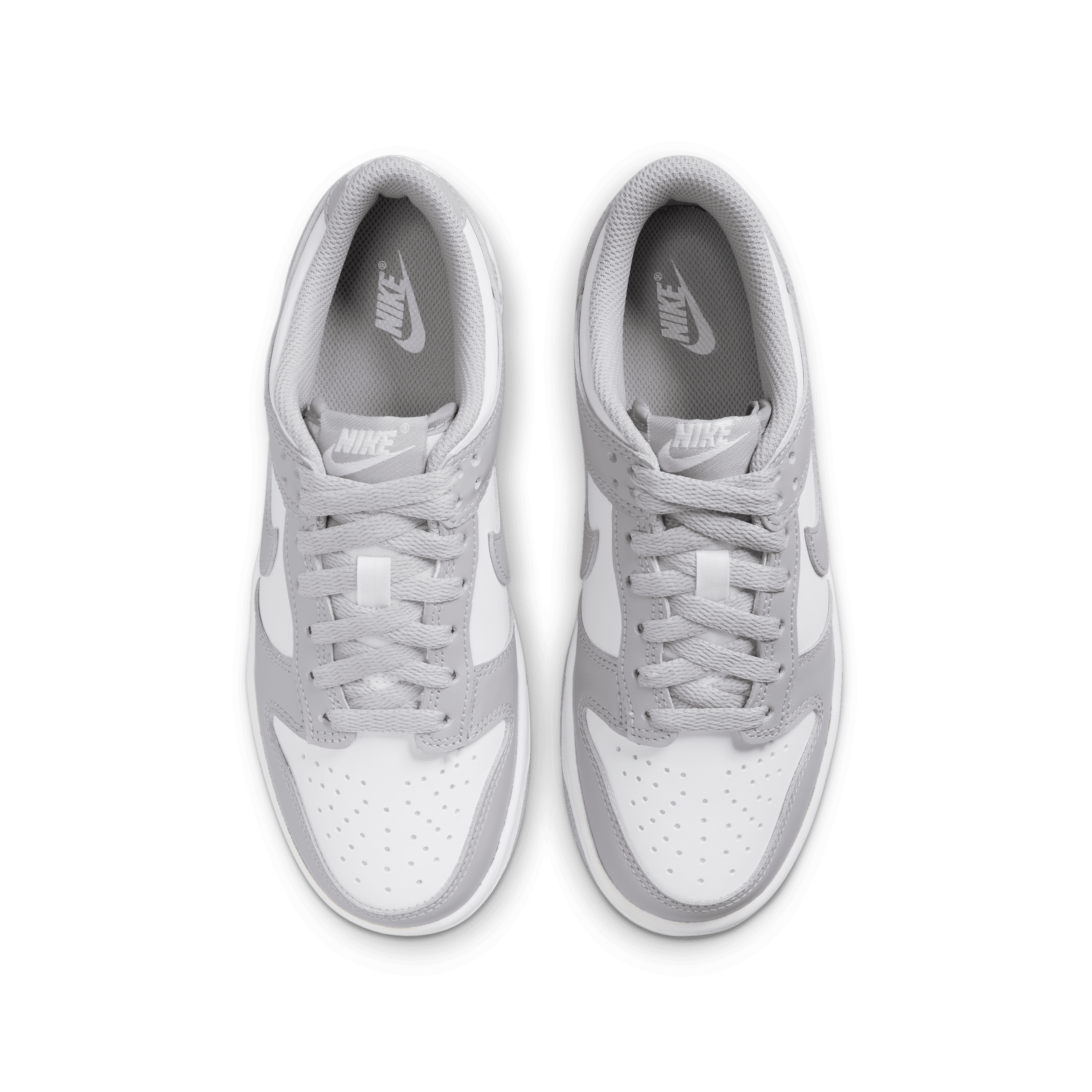 Chaussure Nike Dunk Low pour ado - Blanc