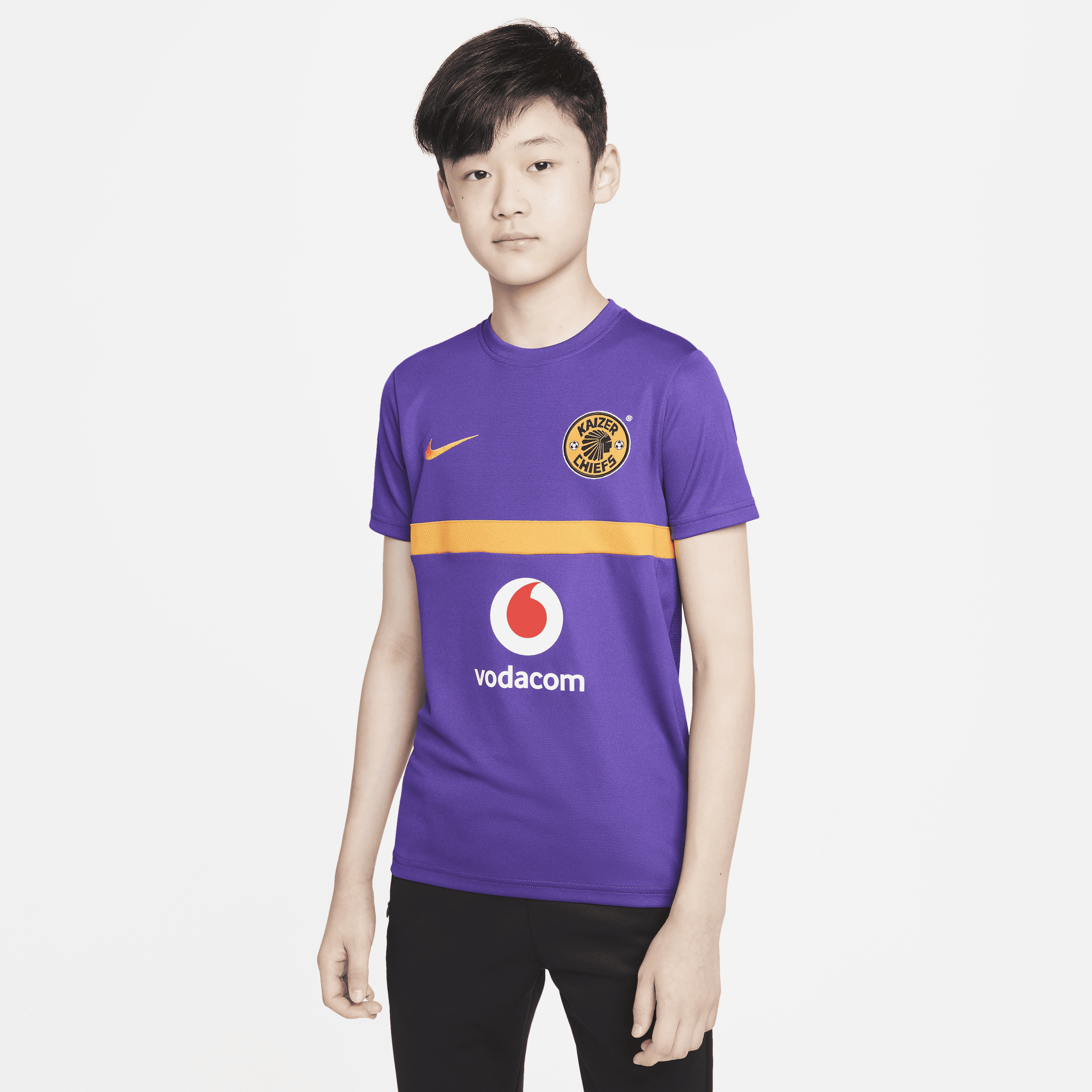 Kaizer Chiefs F.C. Academy Pro Older Kids' Nike Dri-FIT Football Top -  Purple, CW5218-548