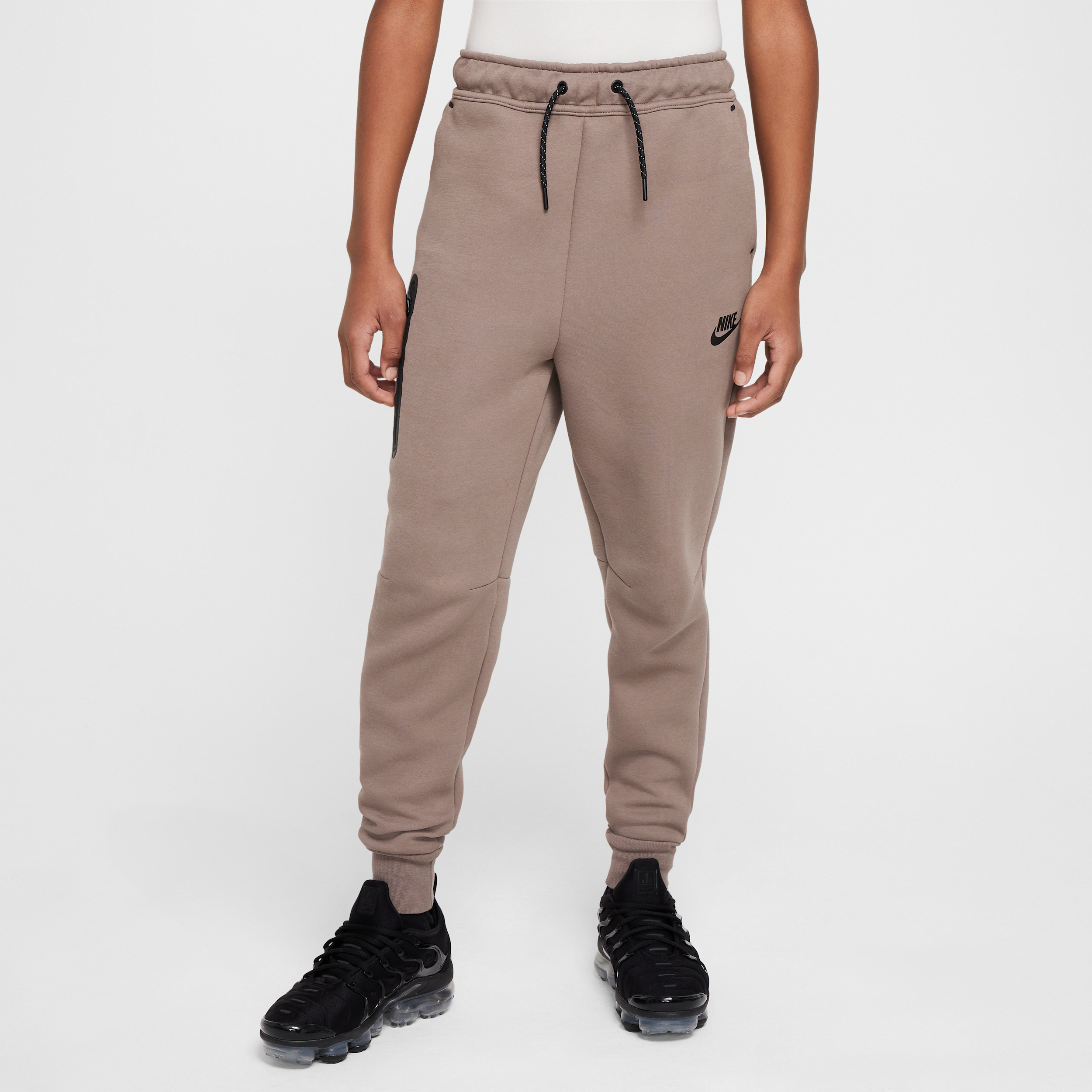 Pantalon de jogging Nike Sportswear Tech Fleece pour fille - Marron