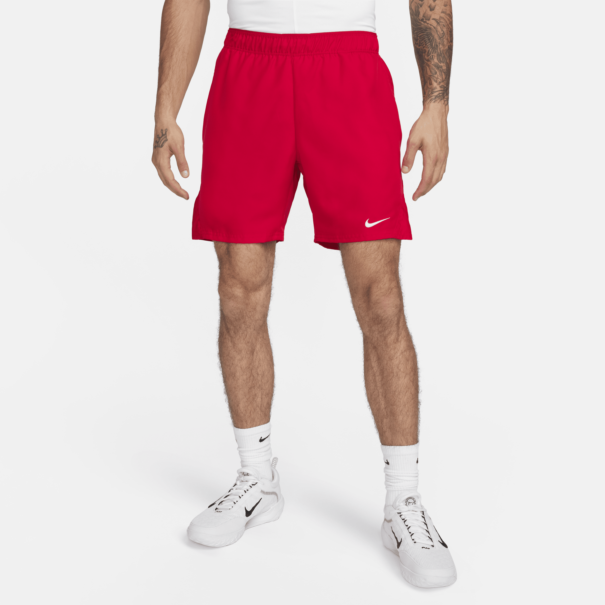 short-de-tennis-dri-fit-18-cm-nikecourt-victory-pour-homme-rouge-nike-store-39402876103