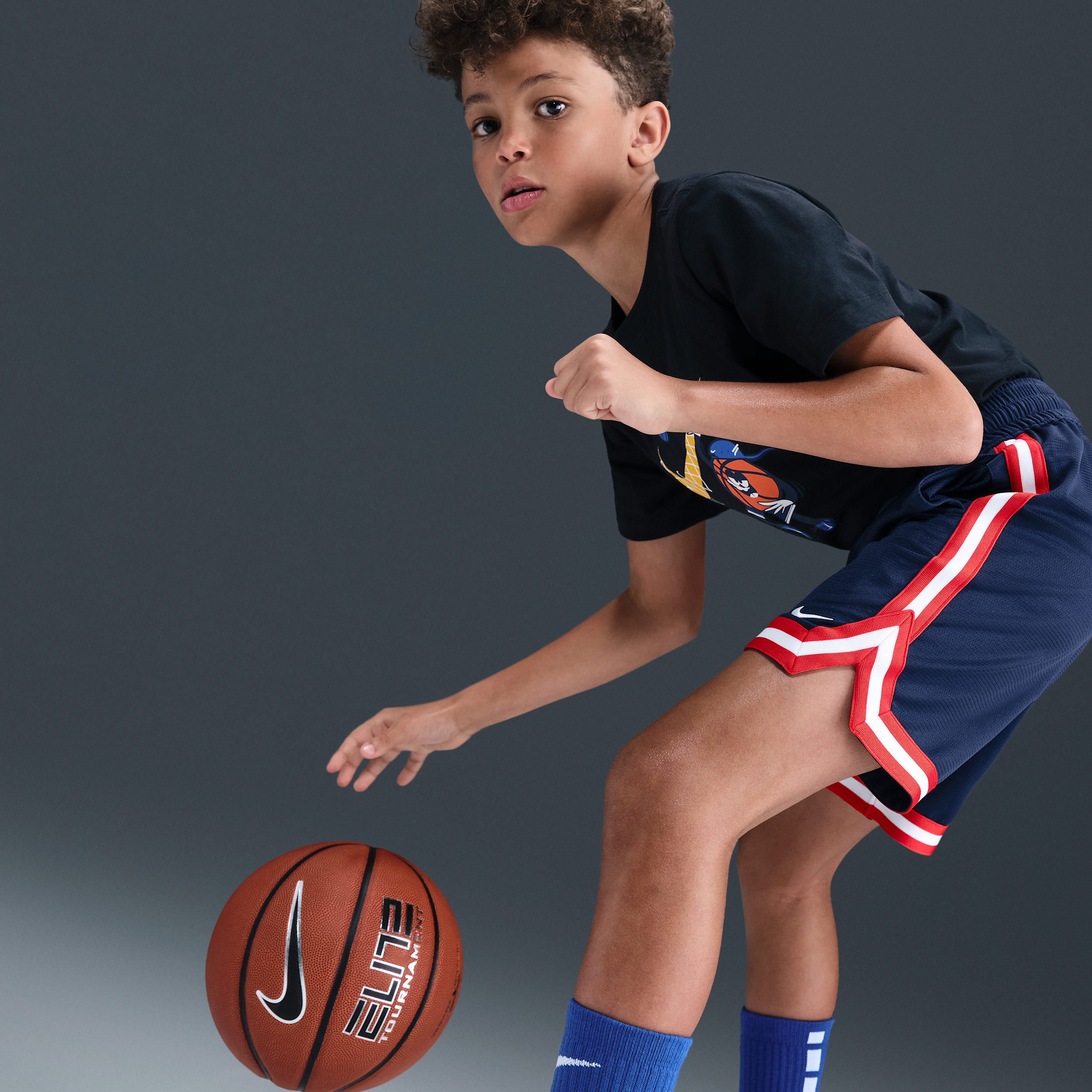 Thumbnail - Nike Dri-FIT DNA Basketballshorts für ältere Kinder (Jungen) - Blau