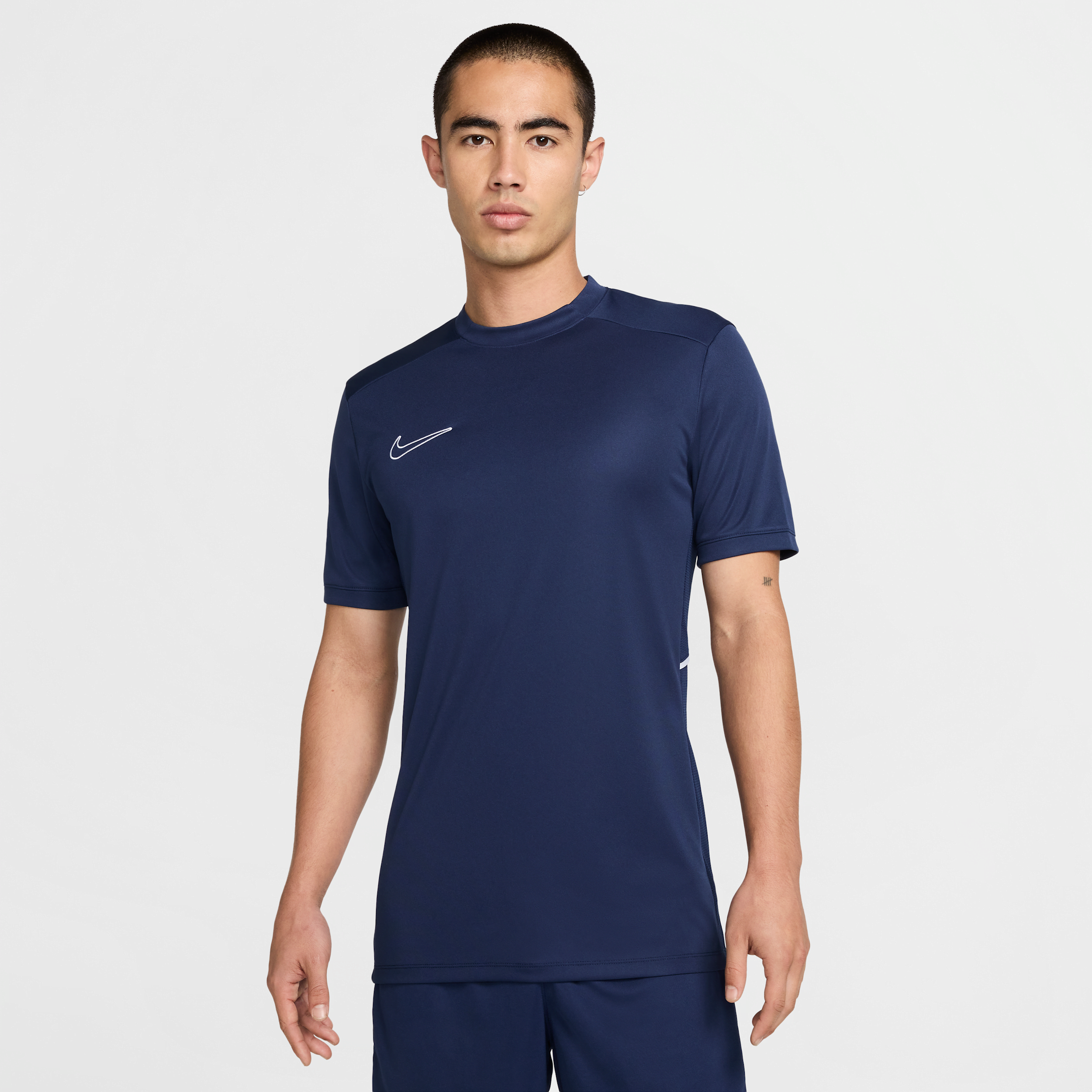 Thumbnail - Nike Academy Dri-FIT Kurzarm-Fußballoberteil (Herren) - Blau