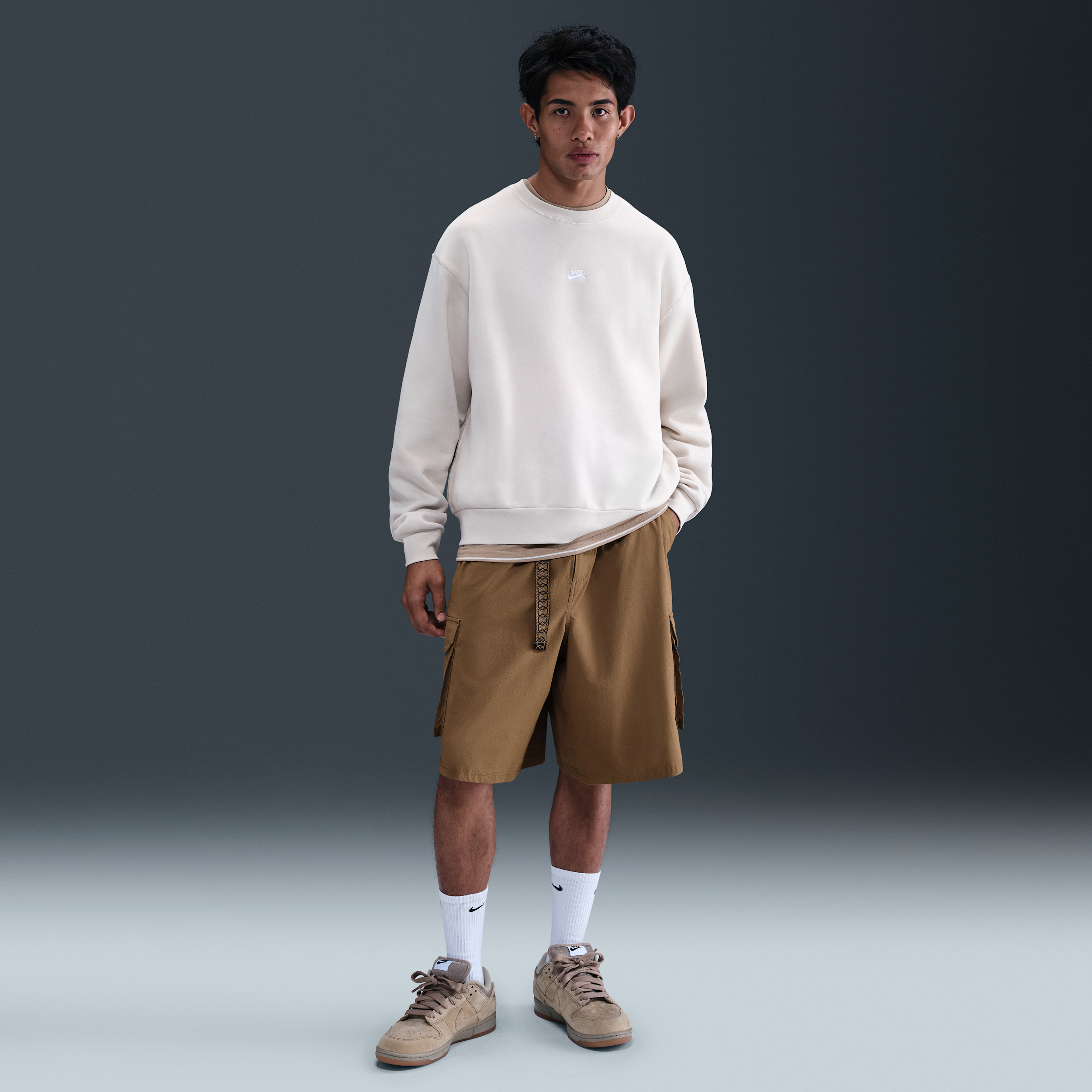 Nike SB Dri-FIT Kearny Cargo Skate Shorts - Brown