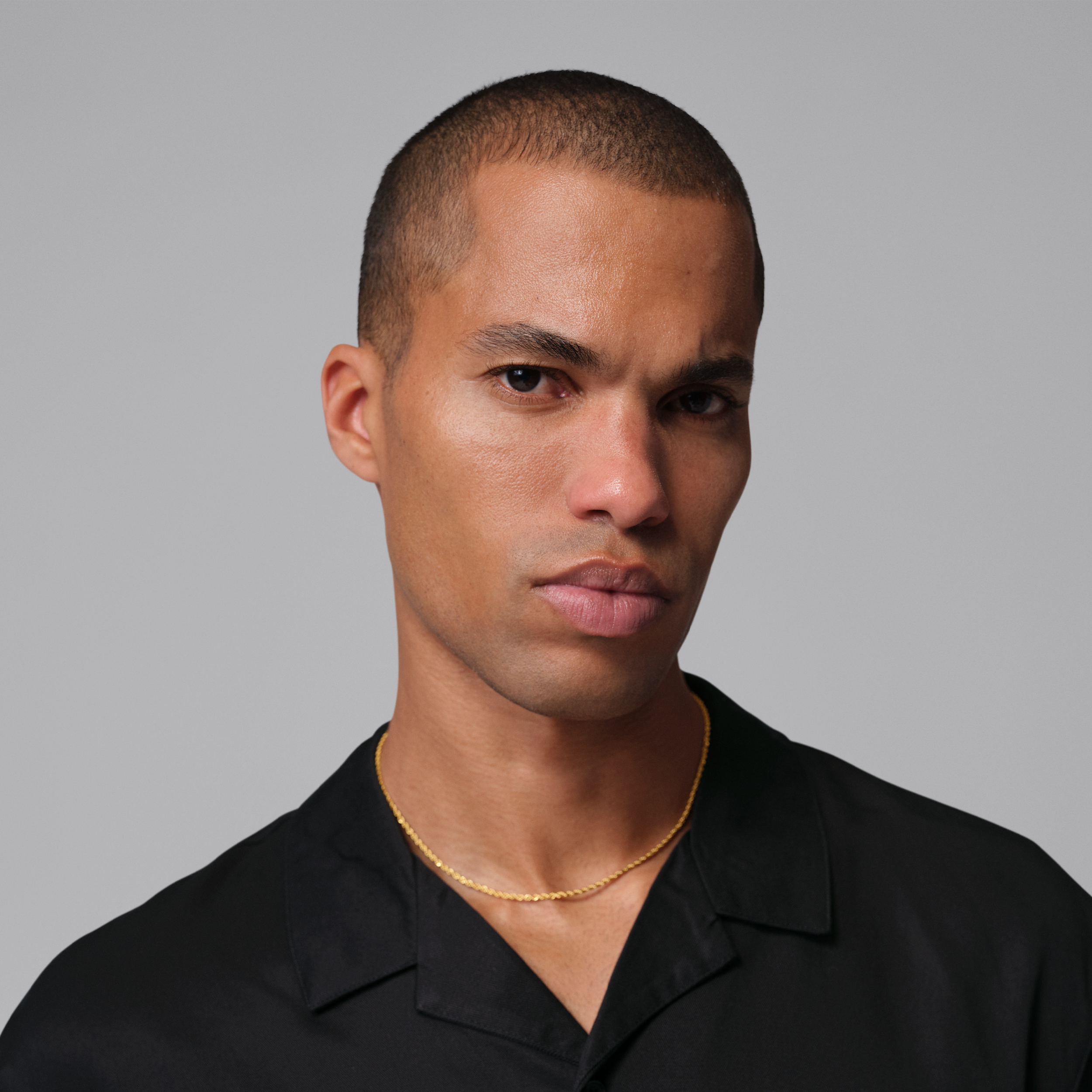 Thumbnail - Jordan Brooklyn Bowlinghemd (Herren) - Schwarz