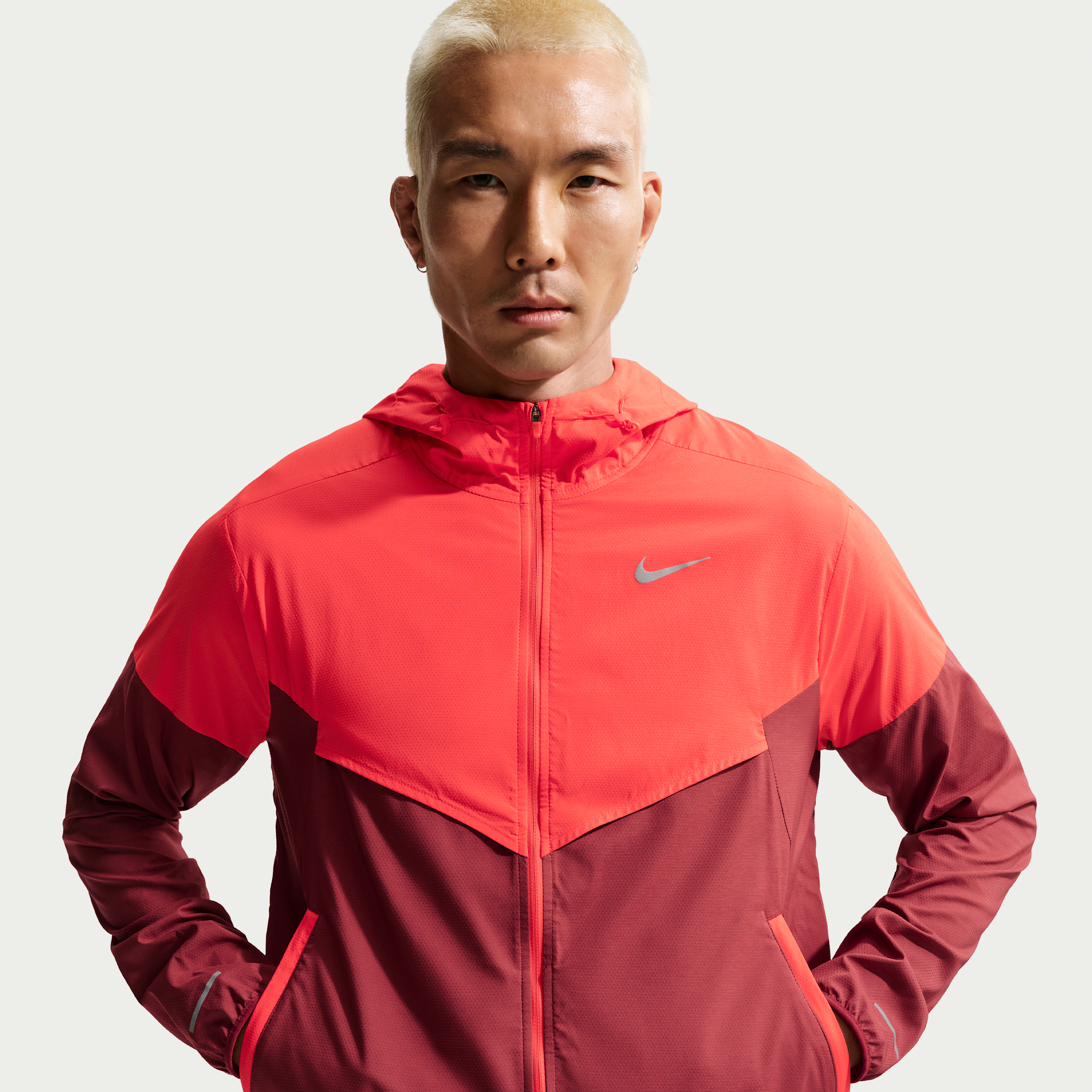 Giacca da running Nike Impossibly Light Windrunner – Uomo - Rosso
