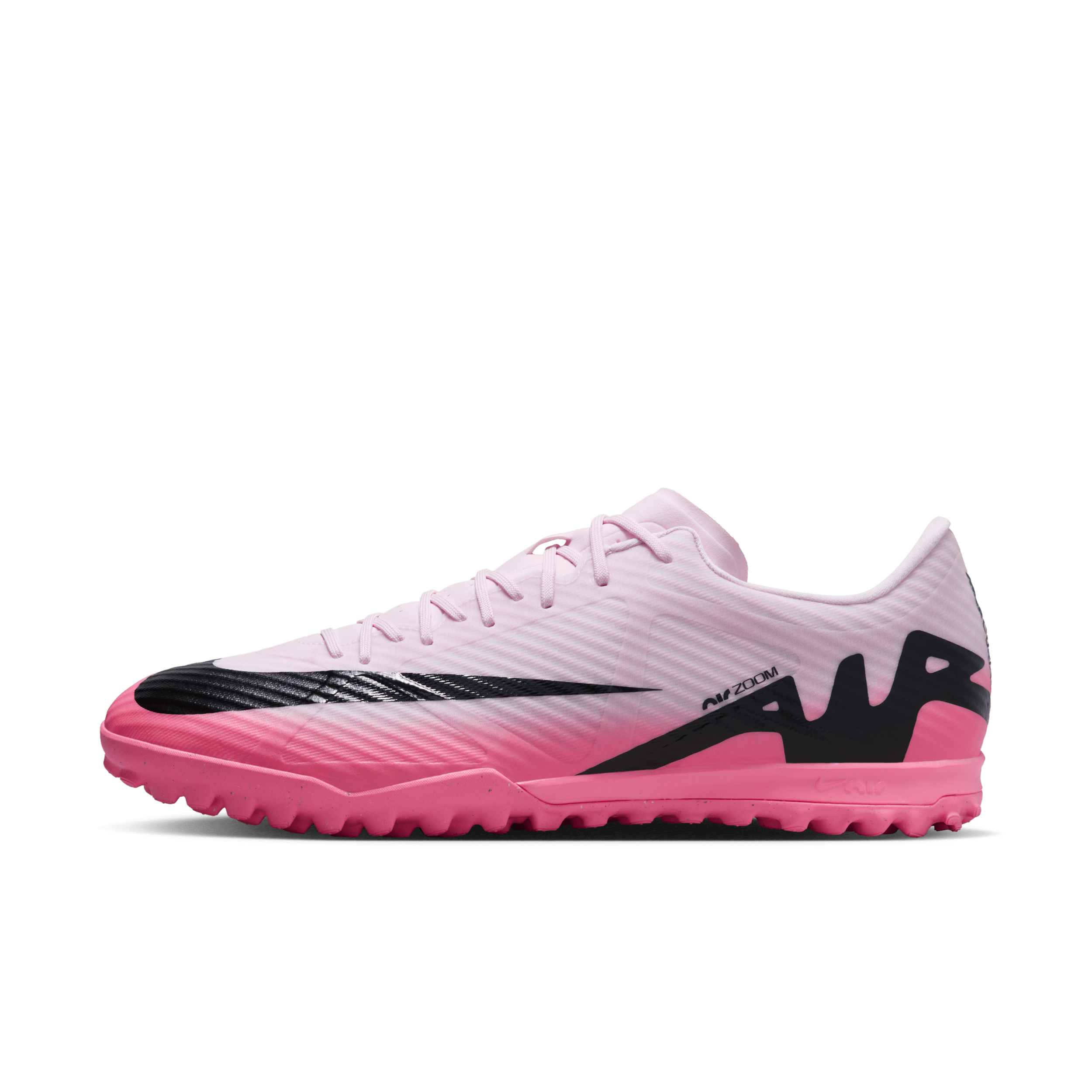 Nike Mercurial Vapor 15 Academy low top voetbalschoenen (turf) - Roze