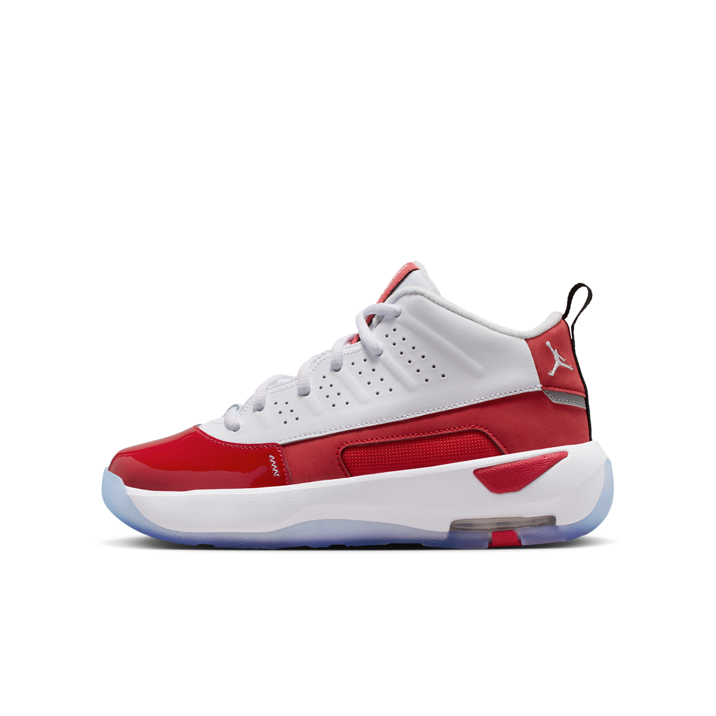 Jordan Max Aura 7 GS 'White Gym Red' | Kid's Size 5 - HQ2089-106