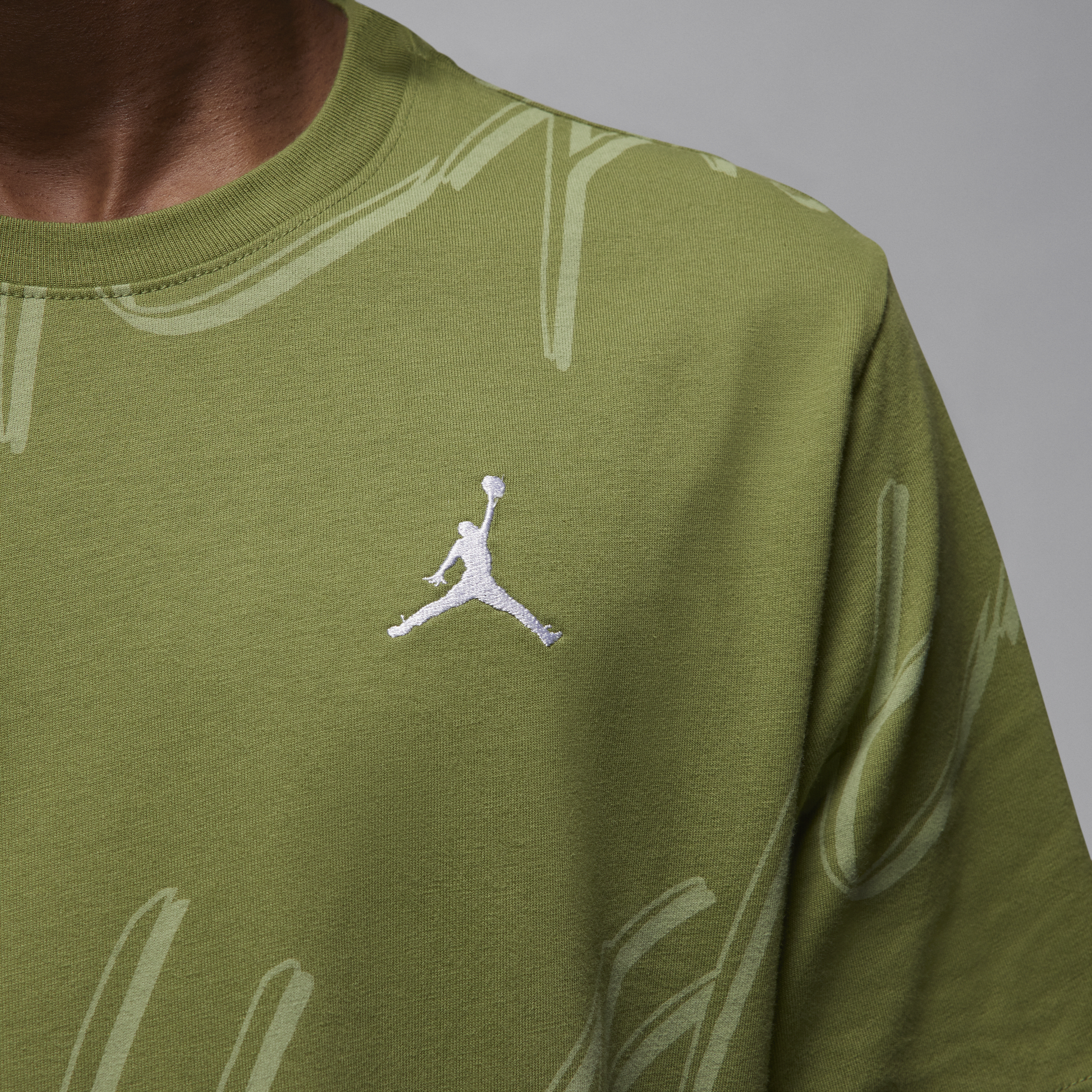 Jordan Flight Essentials T-shirt voor heren Groen