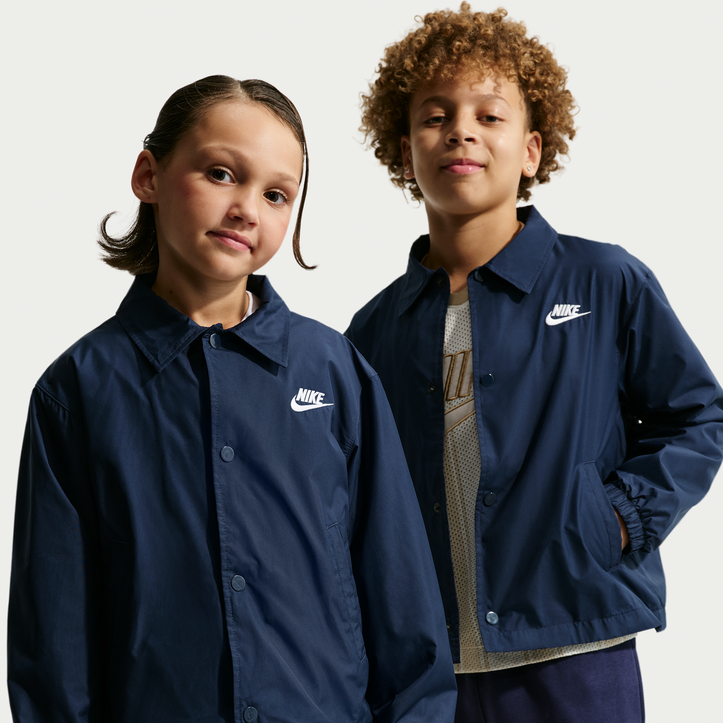 Coach jacket Repel Nike Club – Ragazzo/a - Blu