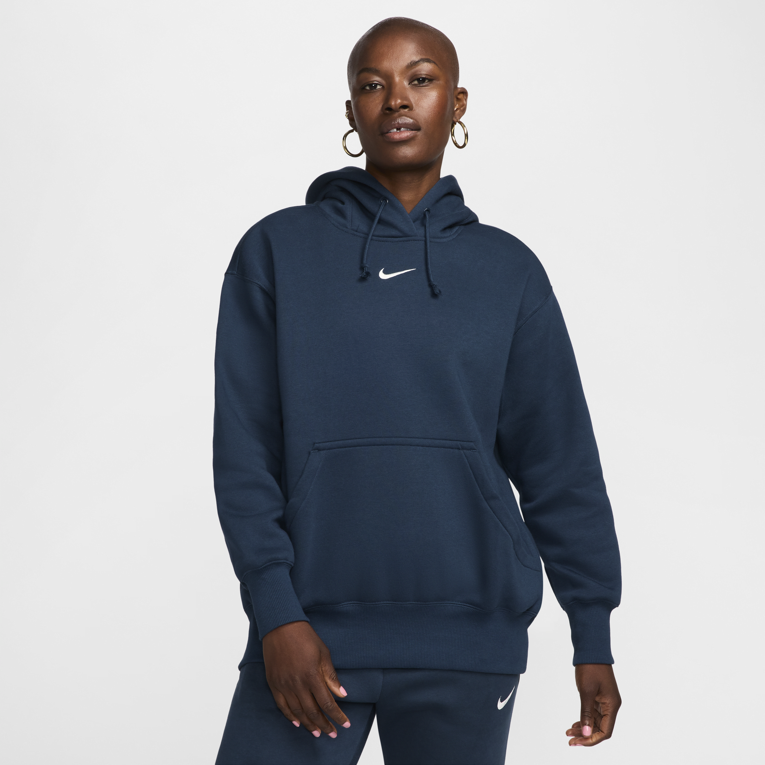 Nike Sportswear Phoenix Fleece Oversized hoodie voor dames Blauw