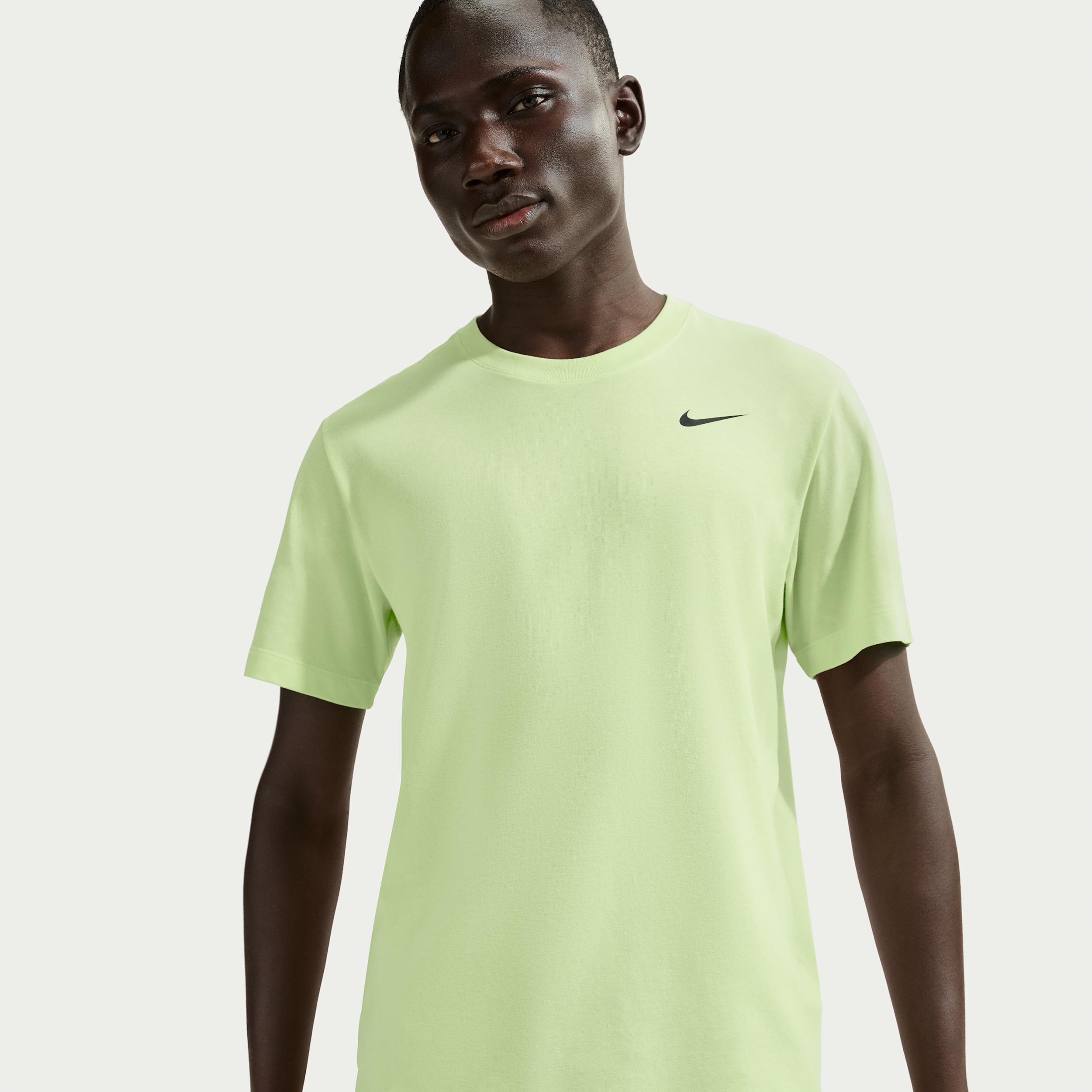 Nike Dri-Fit Fitness T-shirt Voor Heren - Groen