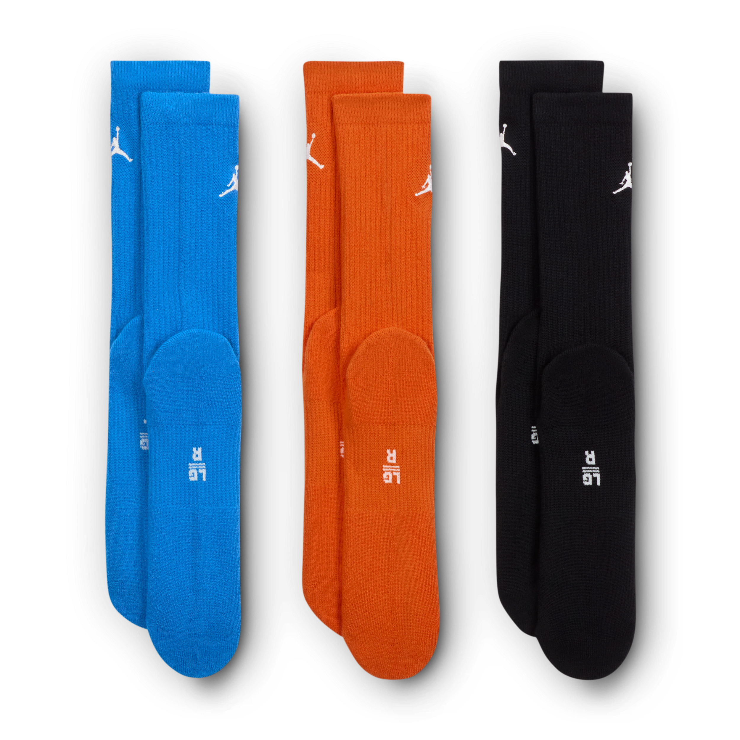 Thumbnail - Jordan Crew-Socken für jeden Tag (3 Paar) - Multi-Color