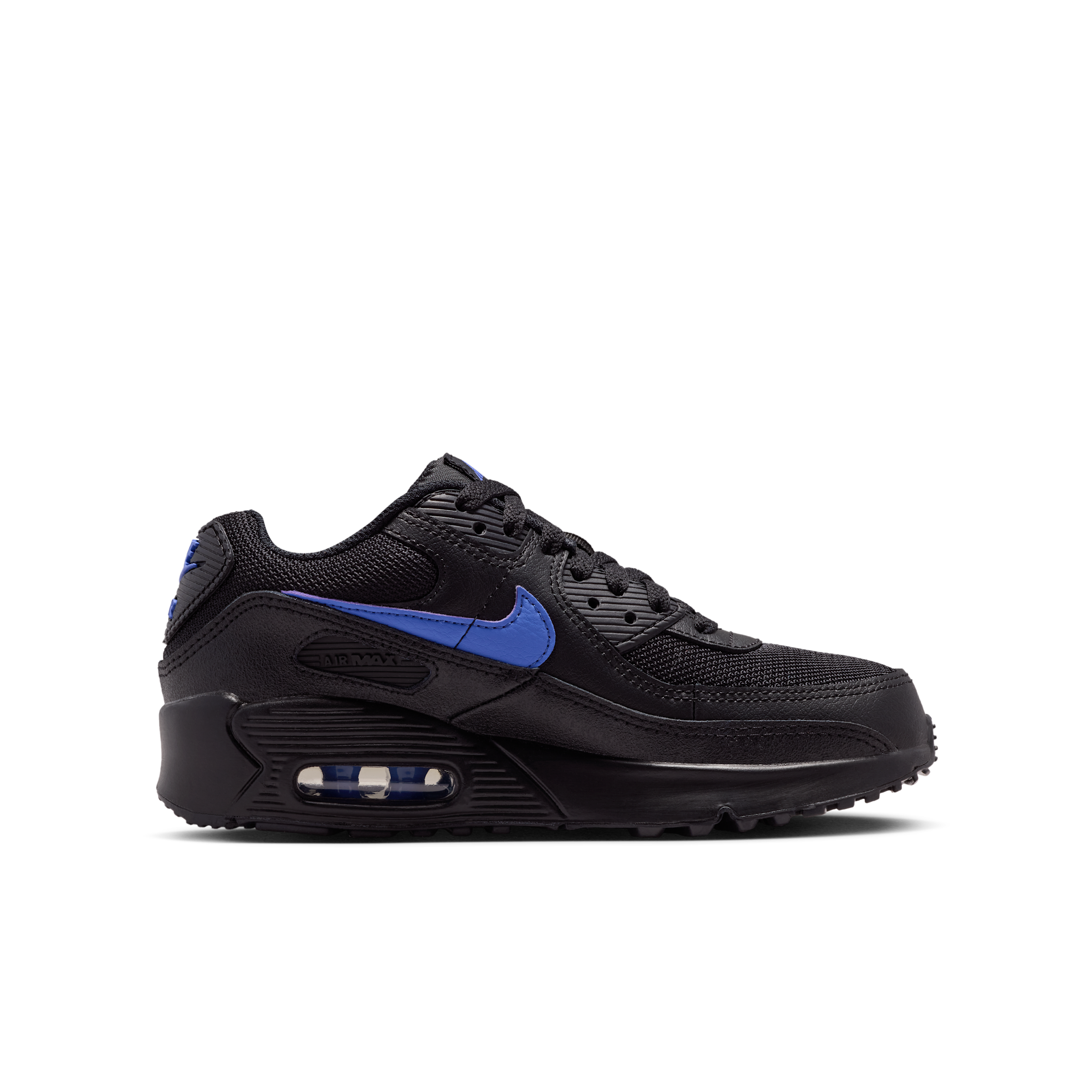 Thumbnail - Nike Air Max 90 Schuh (ältere Kinder) - Schwarz