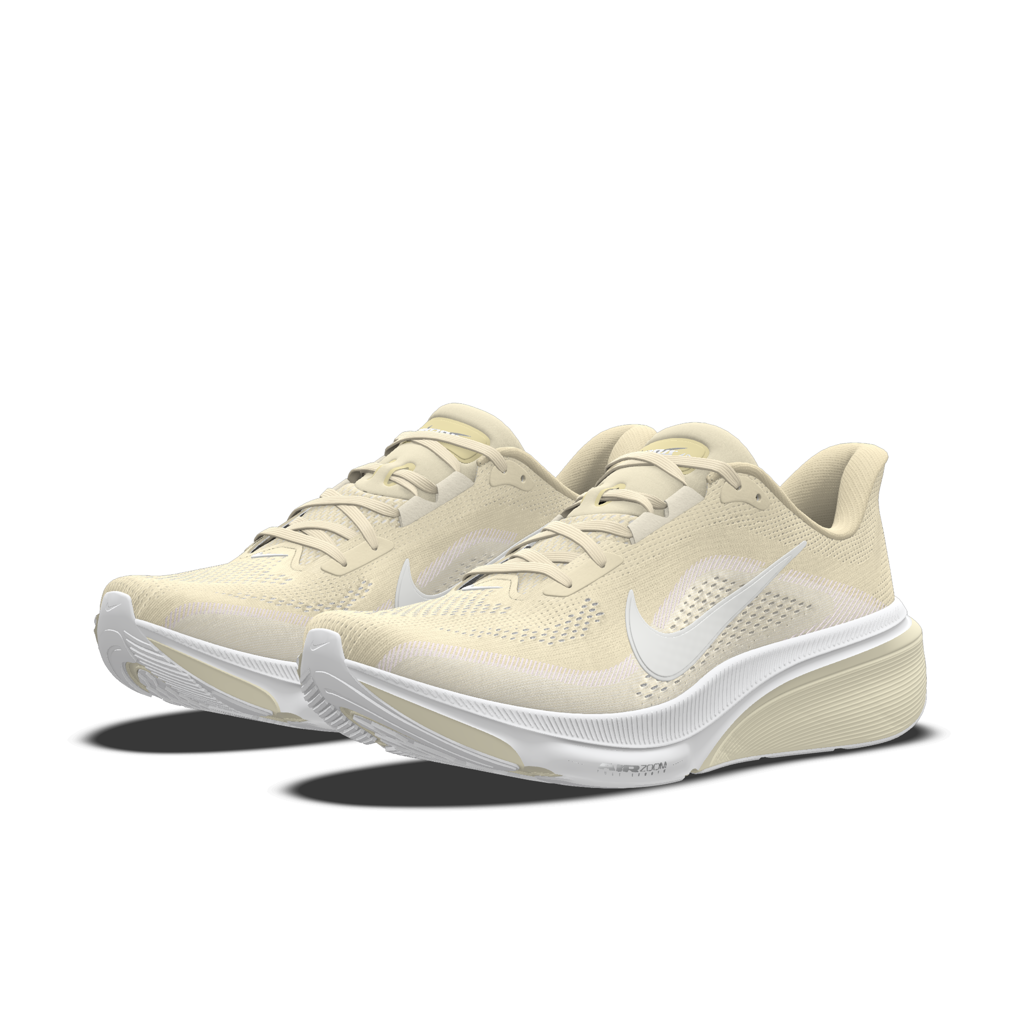 Nike Pegasus 42 By You Custom Women's Road-Running Shoes - White - 5408120527