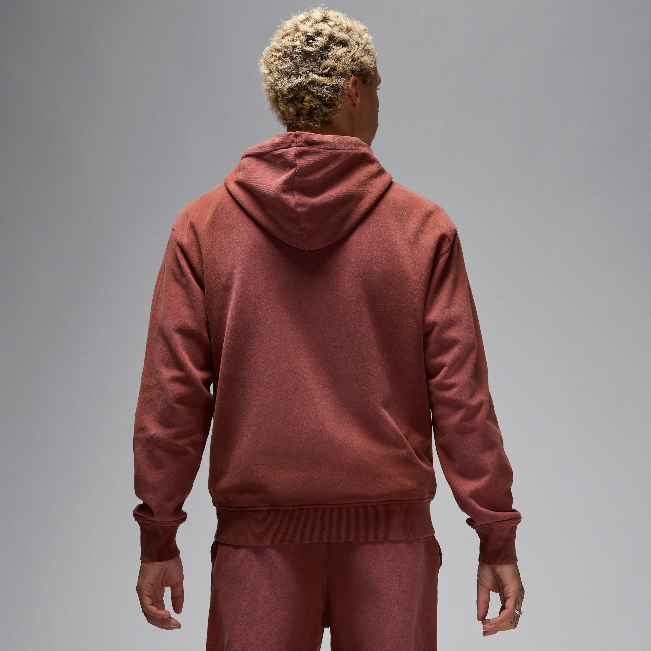 Sweat à capuche Jordan Flight Fleece pour homme - Marron