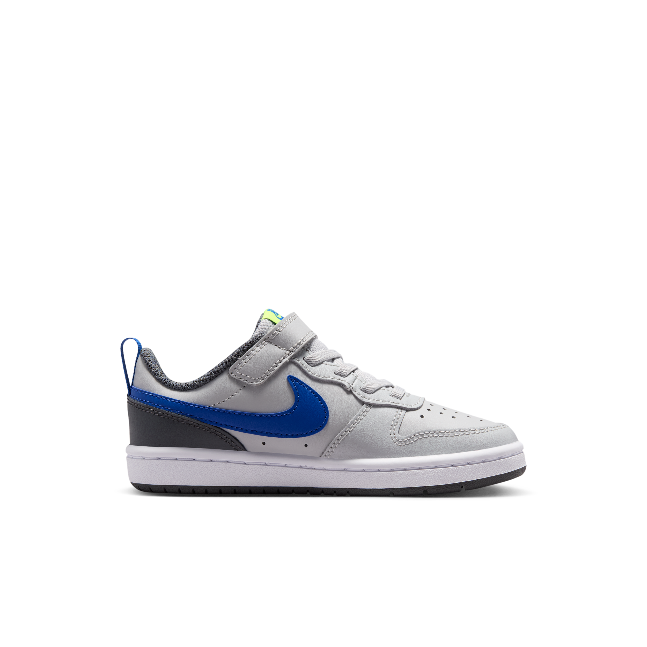 Nike Court Borough Low 2 Kleuterschoenen - Grijs - BQ5451-012