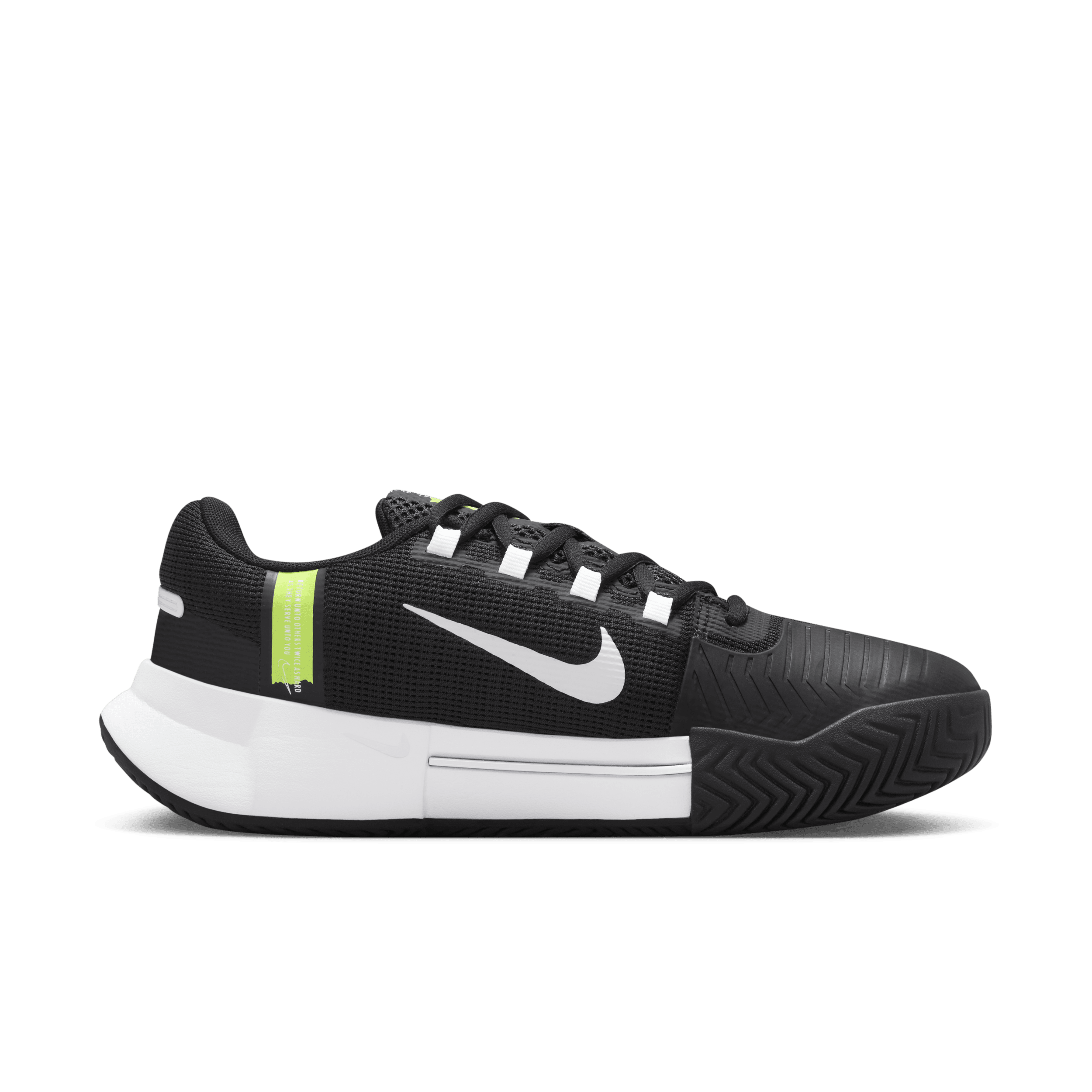 Chaussure de tennis pour surface dure Nike Zoom GP Challenge 1 pour femme - Noir