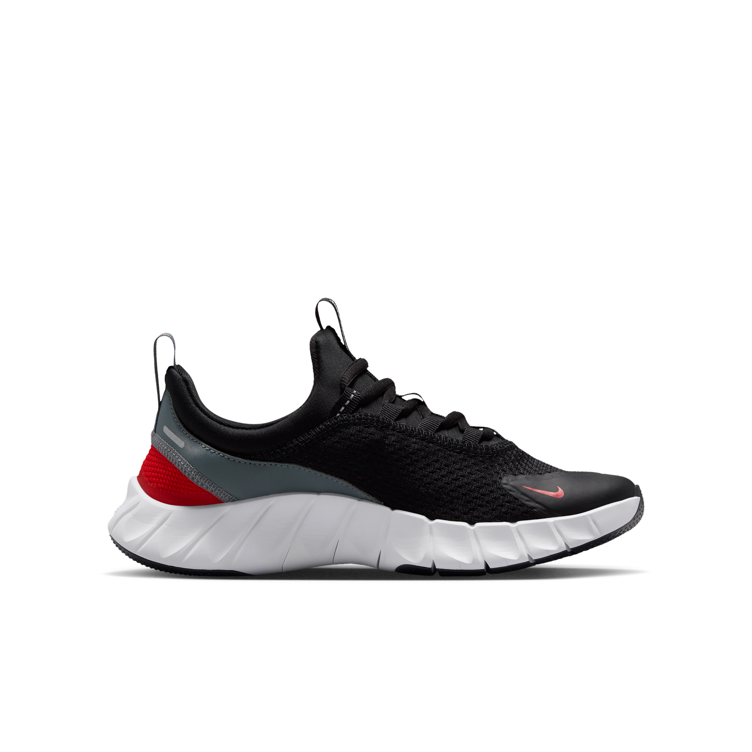 Nike Free Ride GS 'Black Cool Grey University Red White' | Kid's Size 6 - IO1642-008
