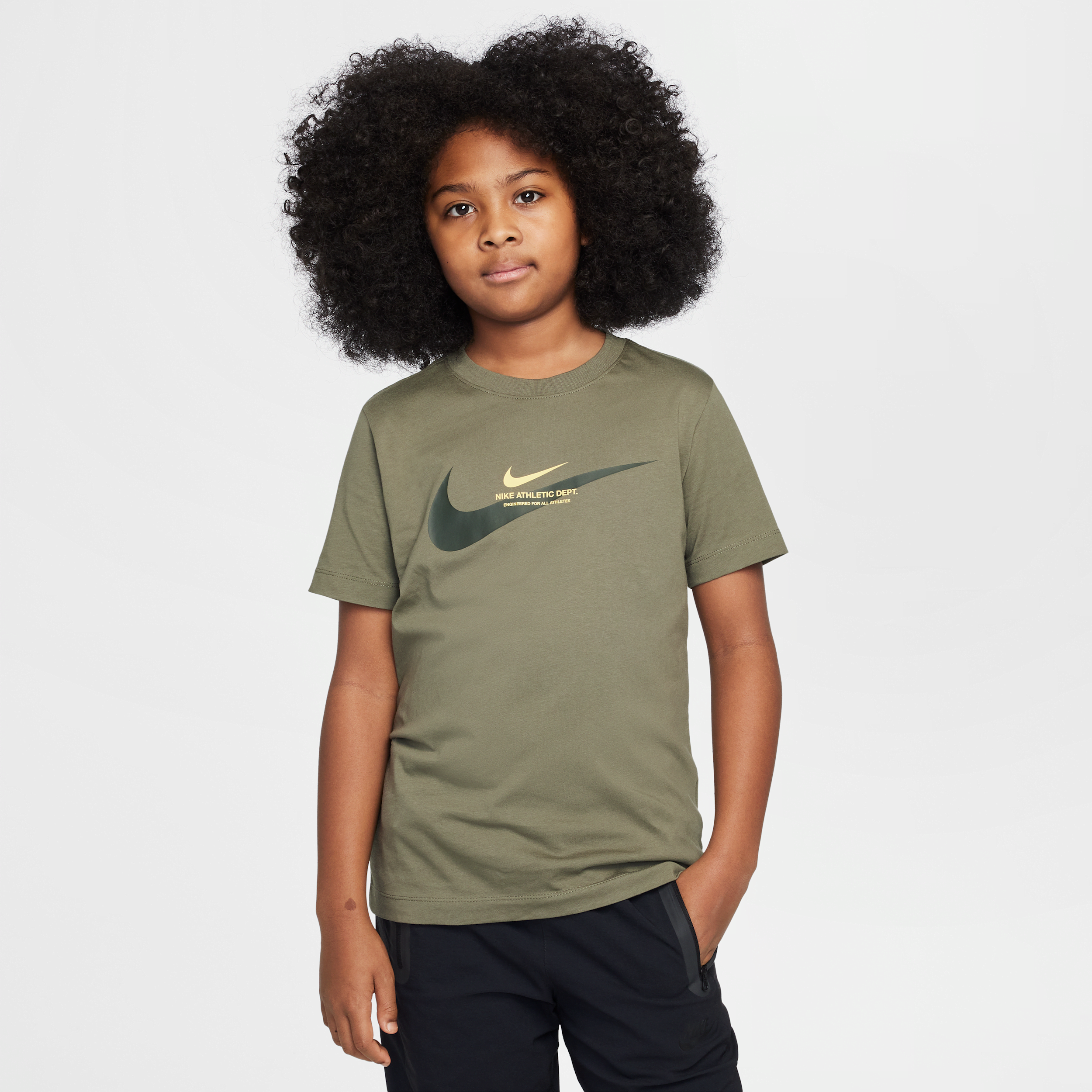 T-shirt Nike Sportswear pour ado (garçon) - Vert