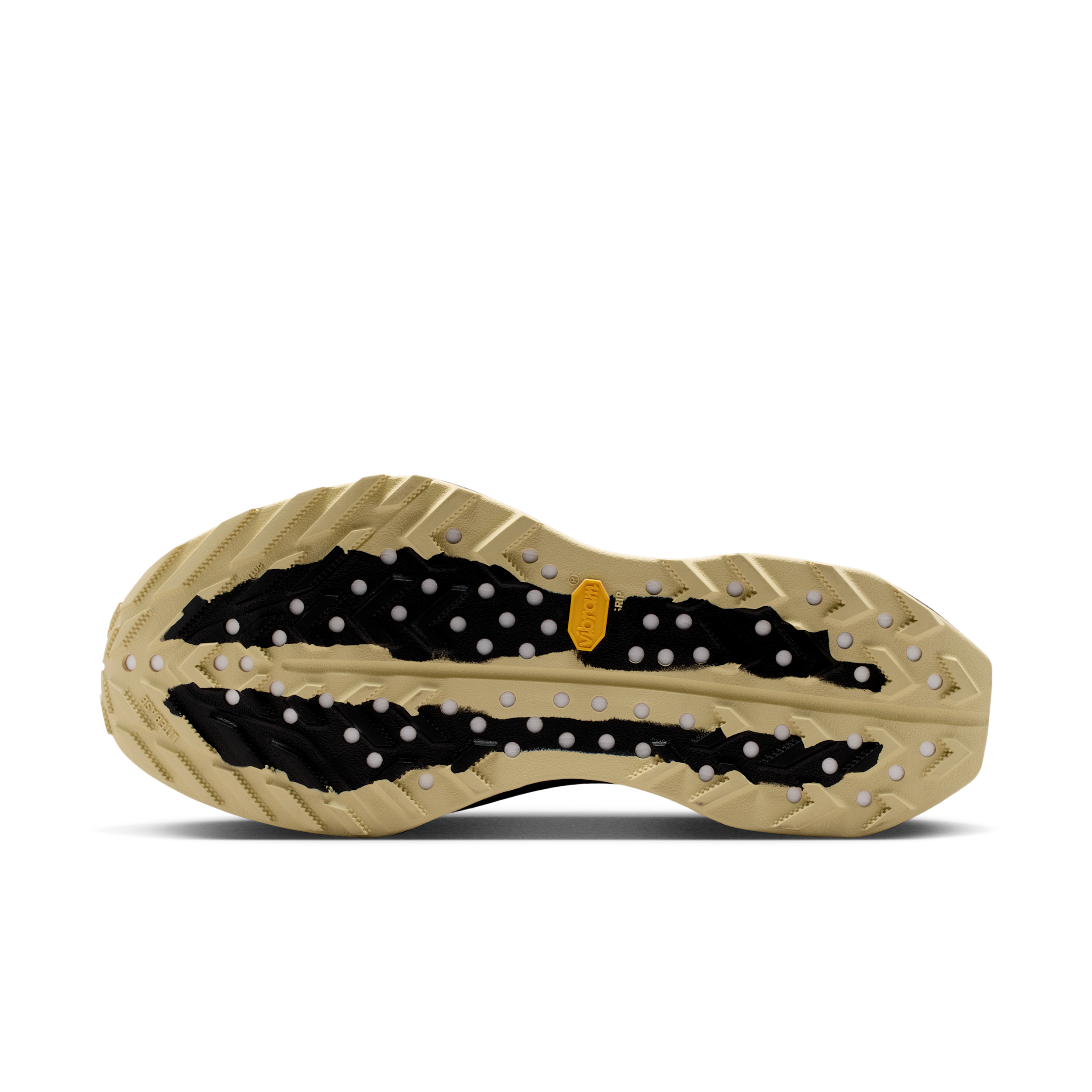 Nike Men's ACG Ultra Fly Trail 2 in Black/Dark Smoke Grey/Vegas Gold - IR7317-001