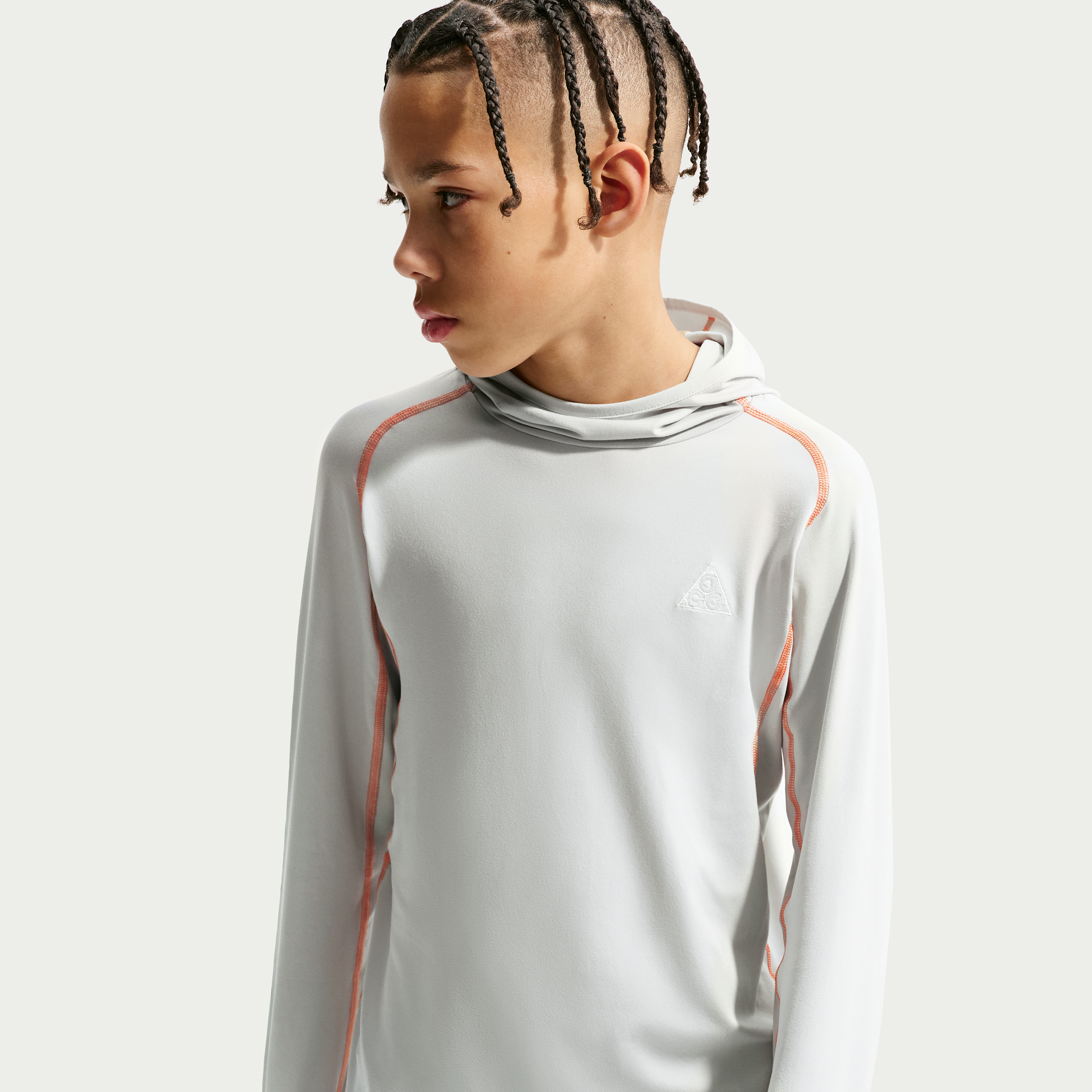 Thumbnail - Nike ACG Longsleeve mit UV-Schutz (ältere Kinder) - Grau