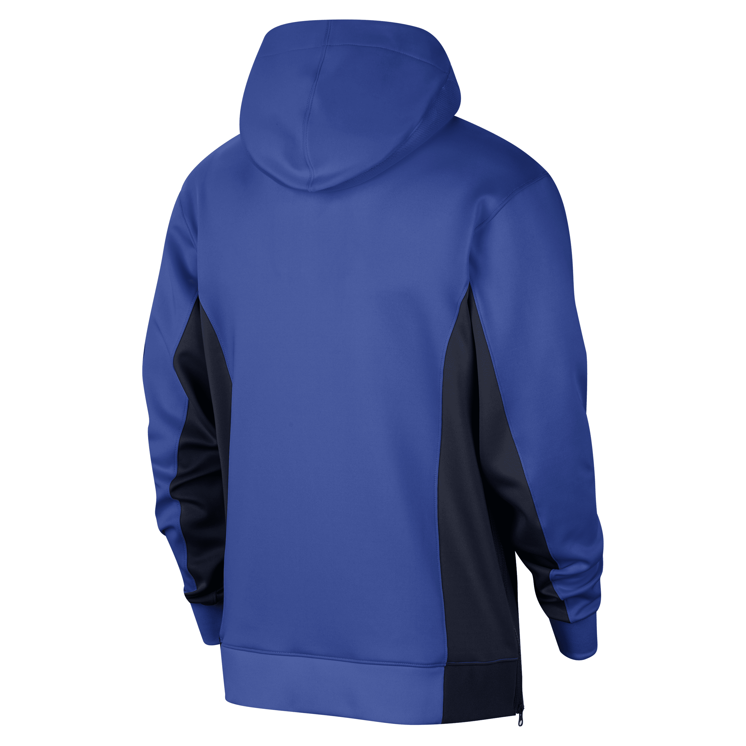 Nike Dallas Mavericks Showtime NBA-hoodie met rits en Dri-FIT voor heren Blauw