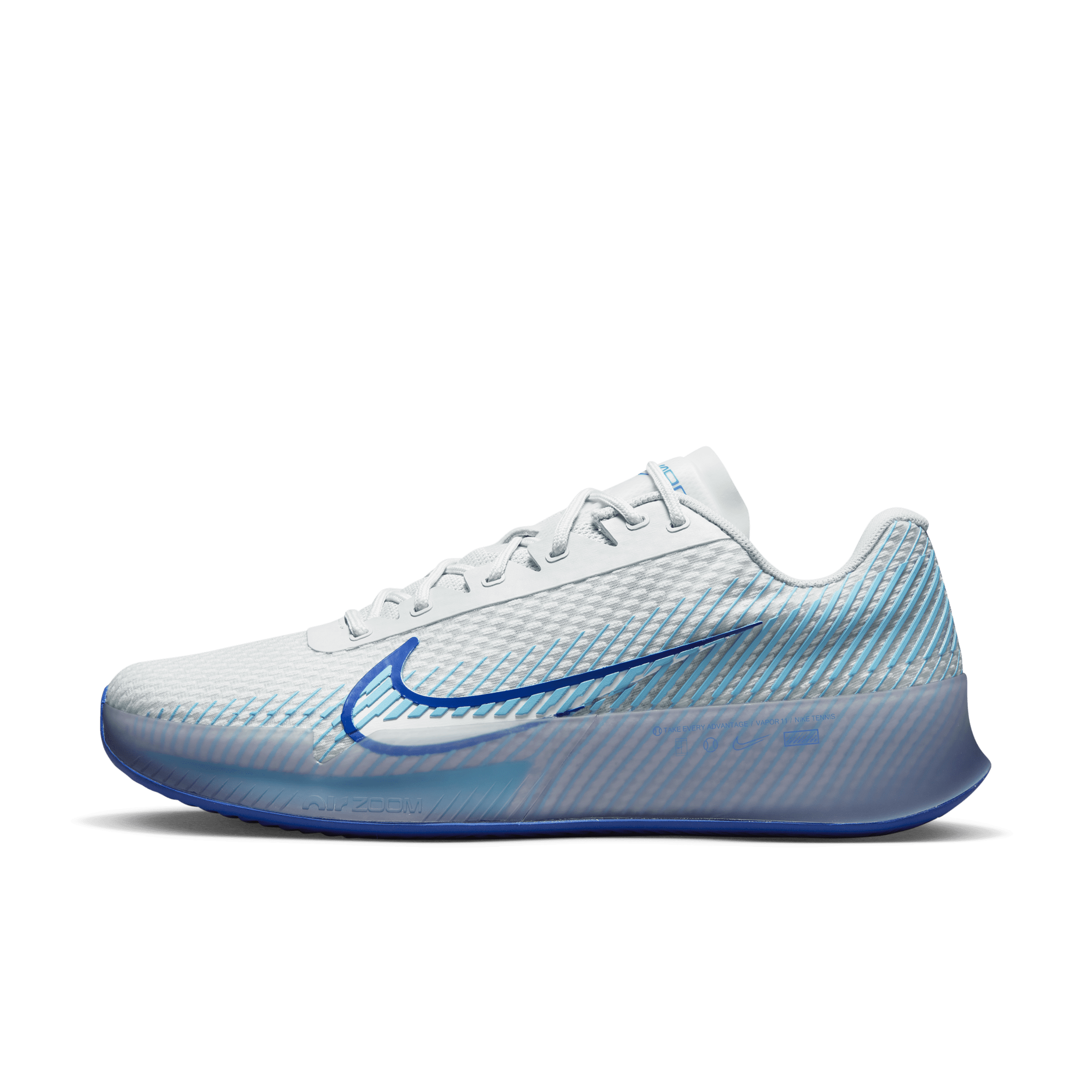 NikeCourt Air Zoom Vapor 11 Tennisschoenen voor heren (gravel) – Grijs