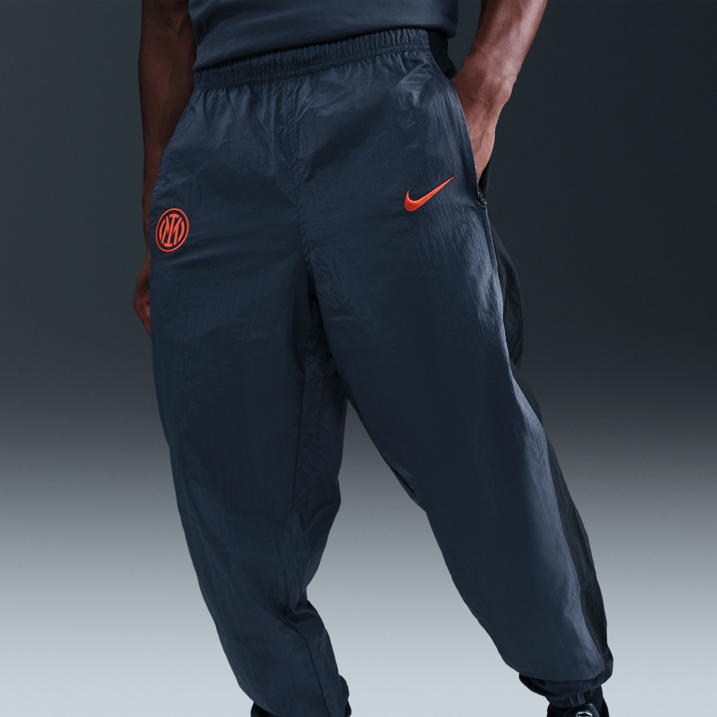 Thumbnail - Inter Mailand Third Nike Total 90 Fußball-Trainingshose aus Webmaterial (Herren) - Blau