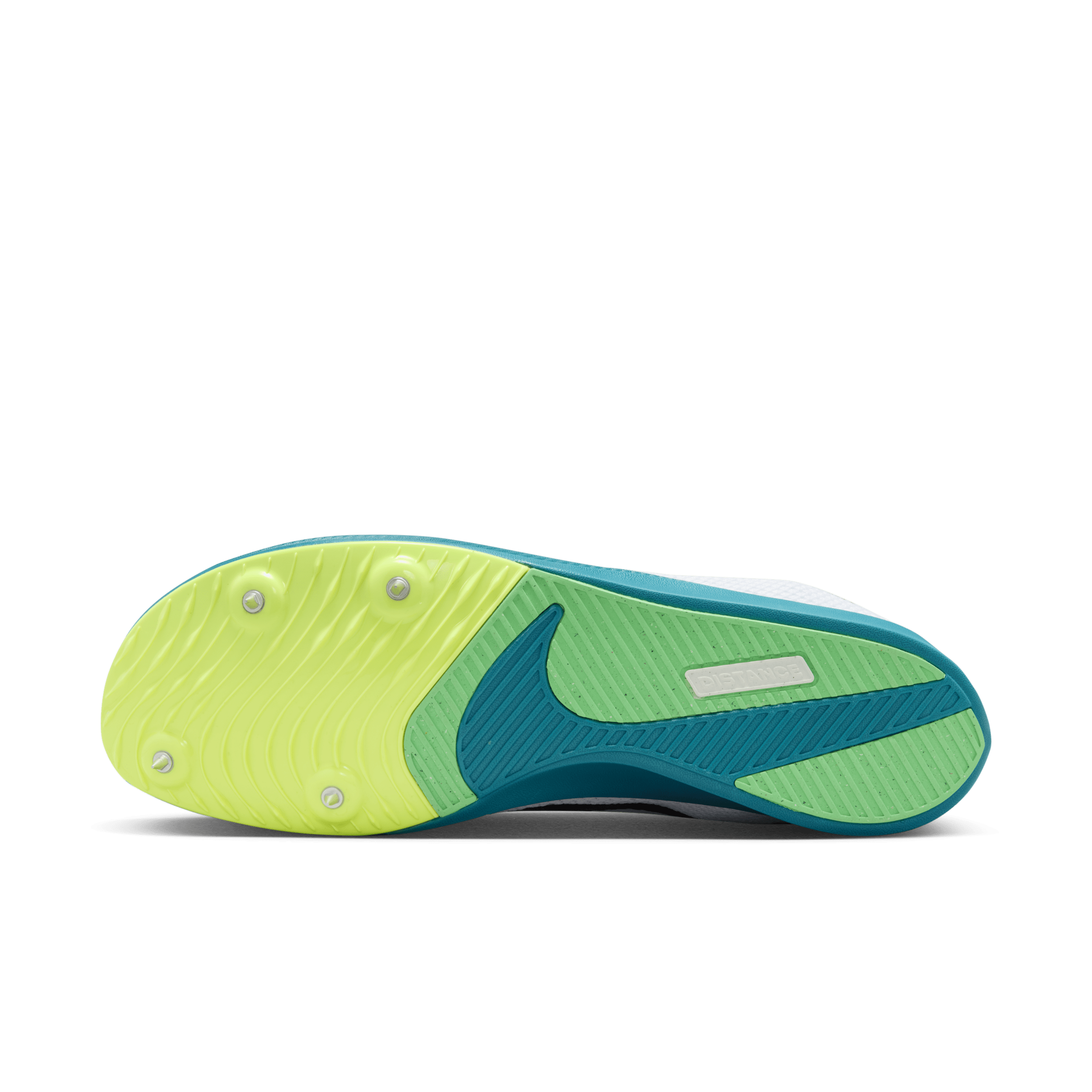 Nike Zoom Rival Distance White Bright Spruce Vapor Green Black - FZ9653-102