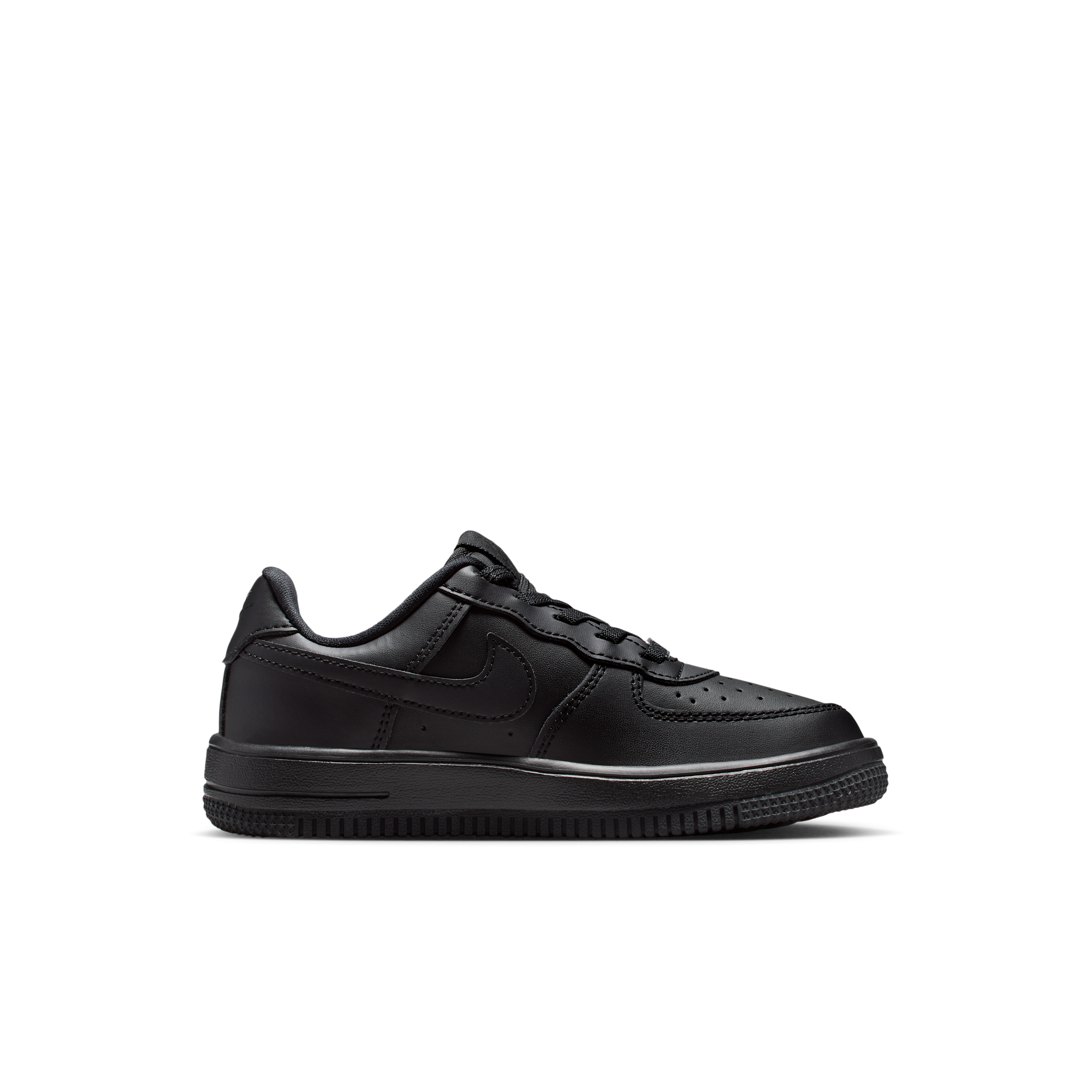 Thumbnail - Nike Force 1 Low EasyOn Schuh (jüngere Kinder) - Schwarz