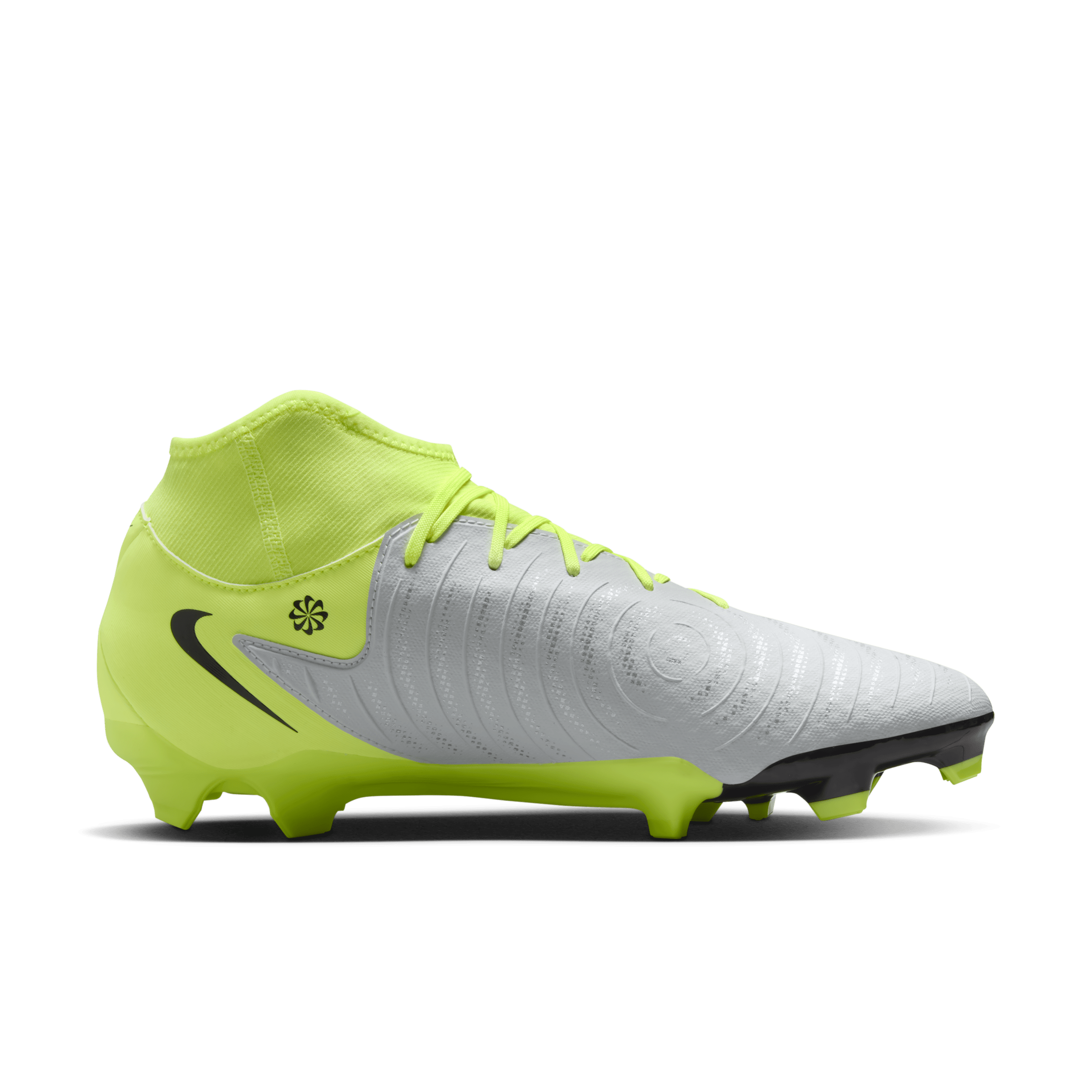 Chaussure de foot montante à crampons multi-surfaces Nike Phantom Luna 2 Academy - Gris