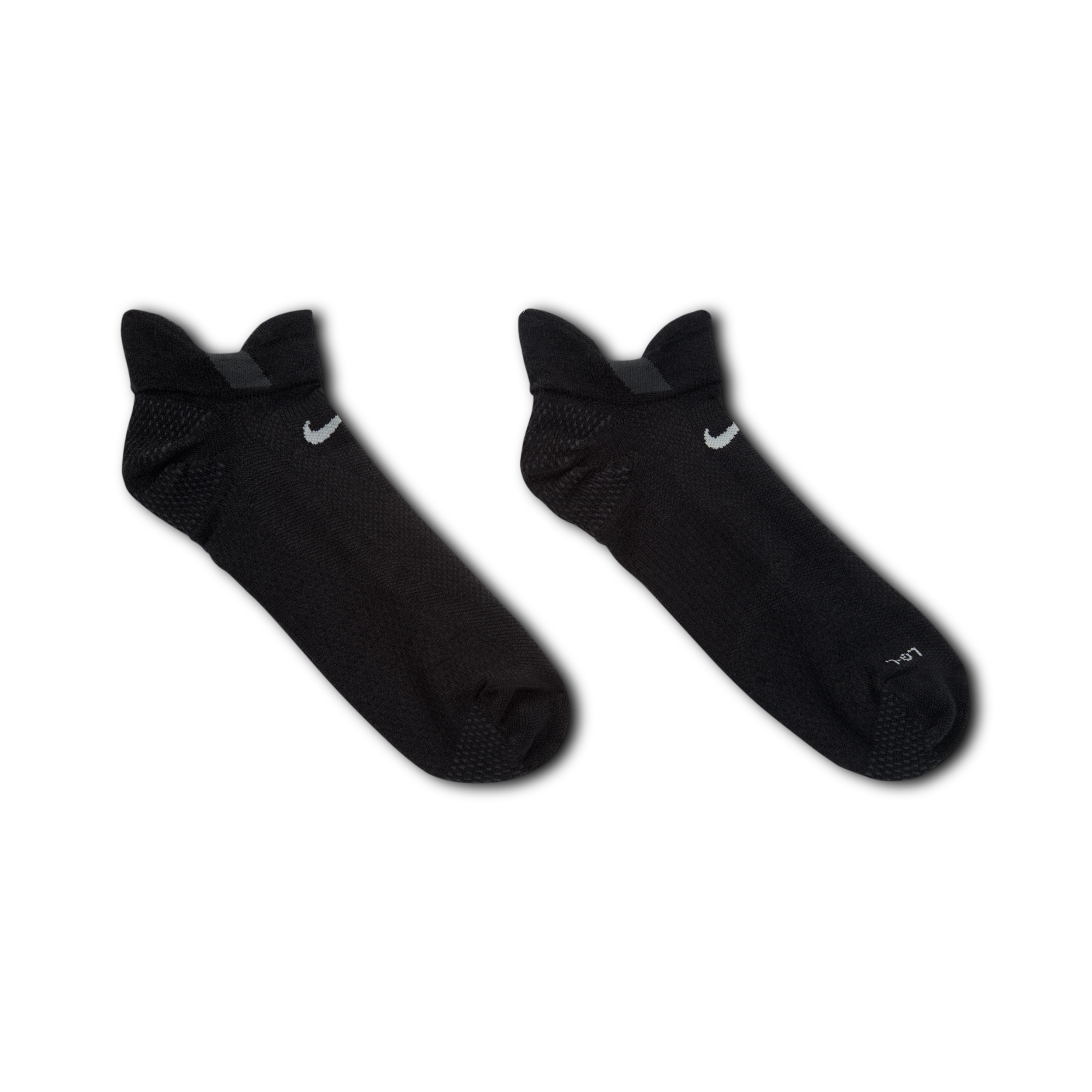 Thumbnail - Nike Running No-Show Wollsocken (1 Paar) - Schwarz