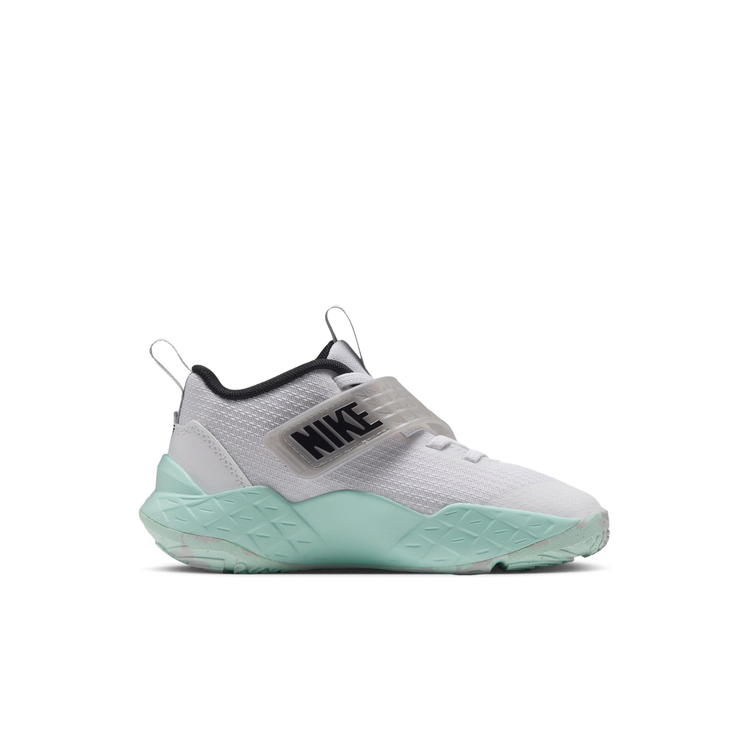 Nike Team Hustle D 12 kleuterschoenen - Wit - HF6280-108